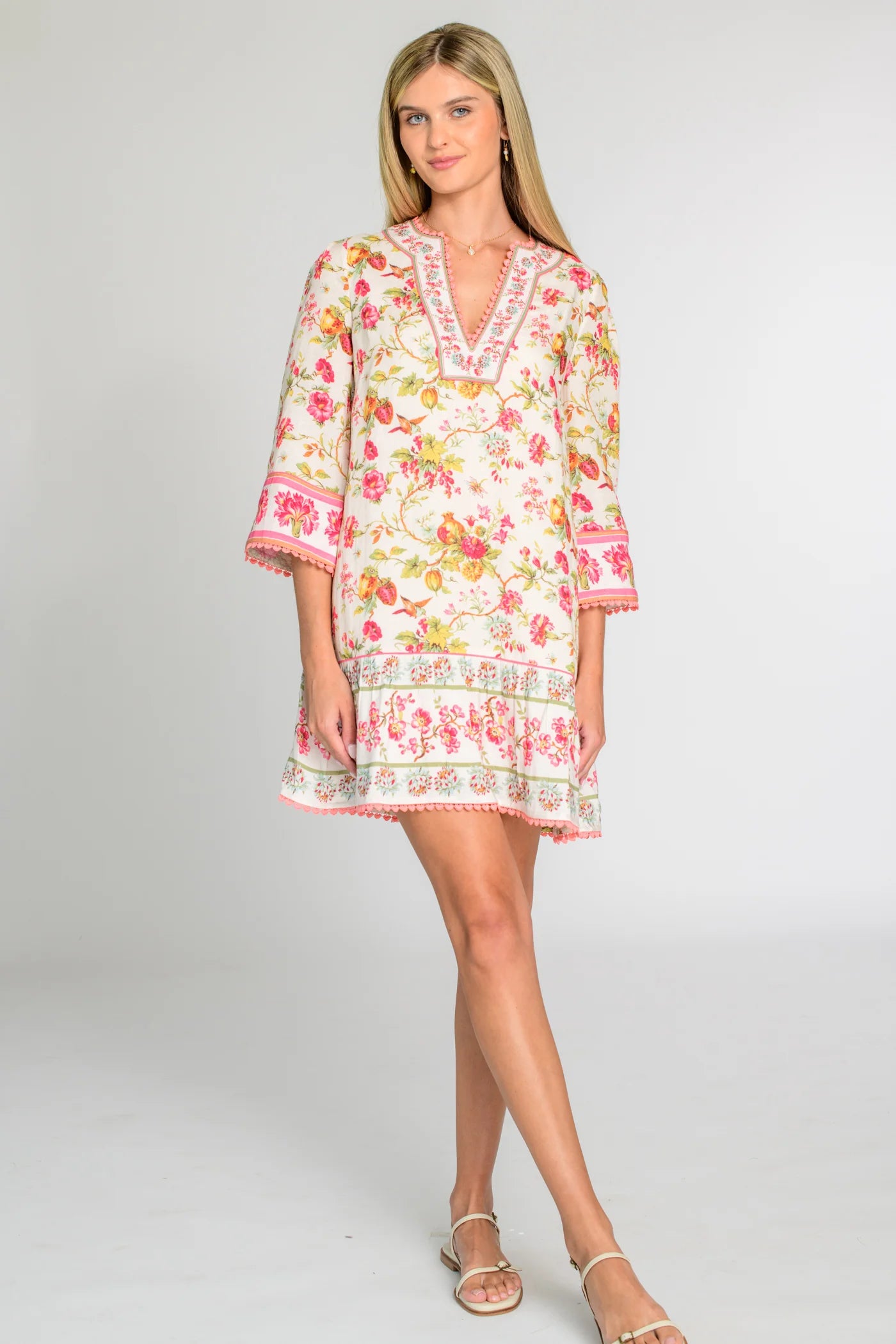 Lucy Dress in English Gardens | Elizabeth James