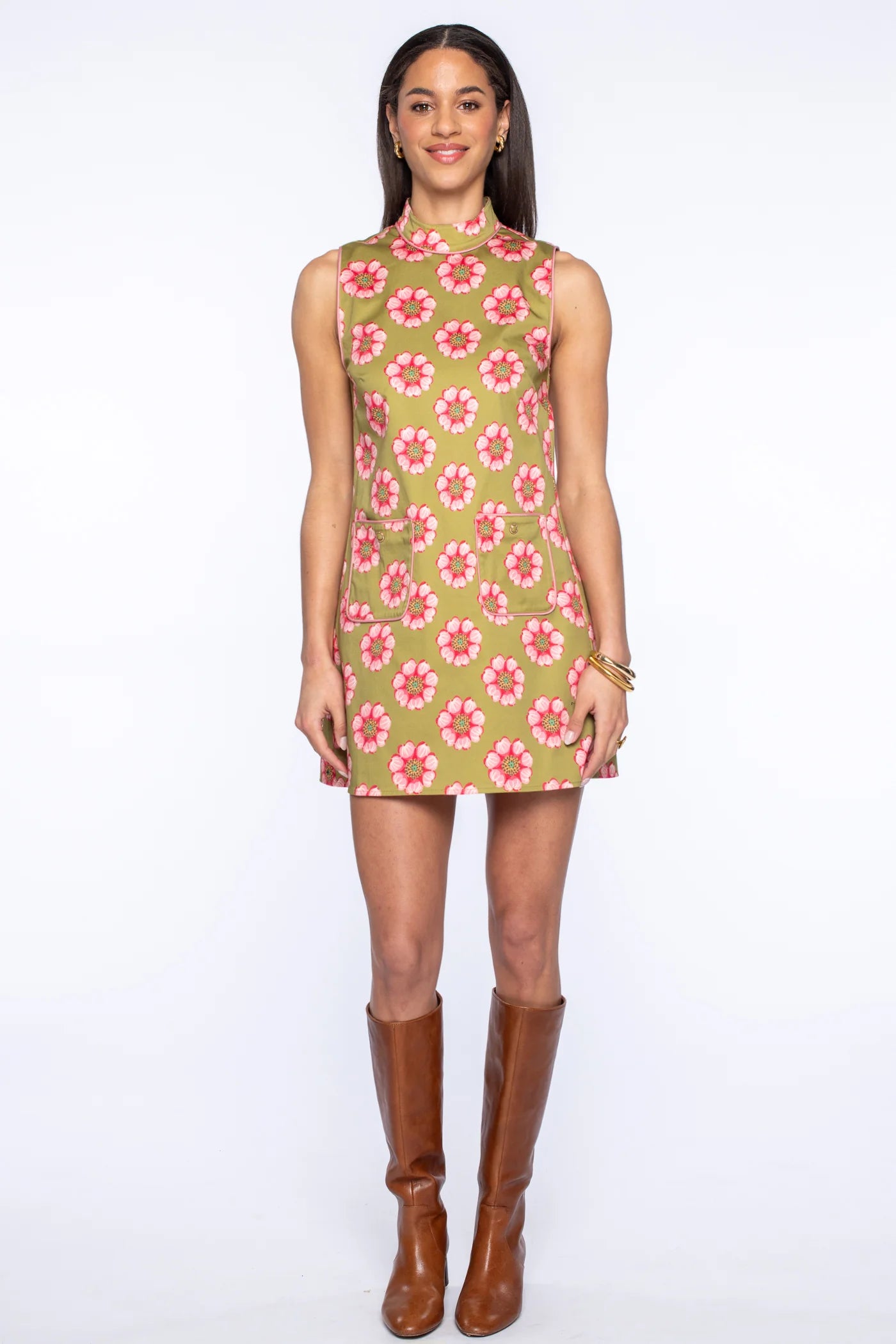 Teddy Dress in Twiggy | Elizabeth James