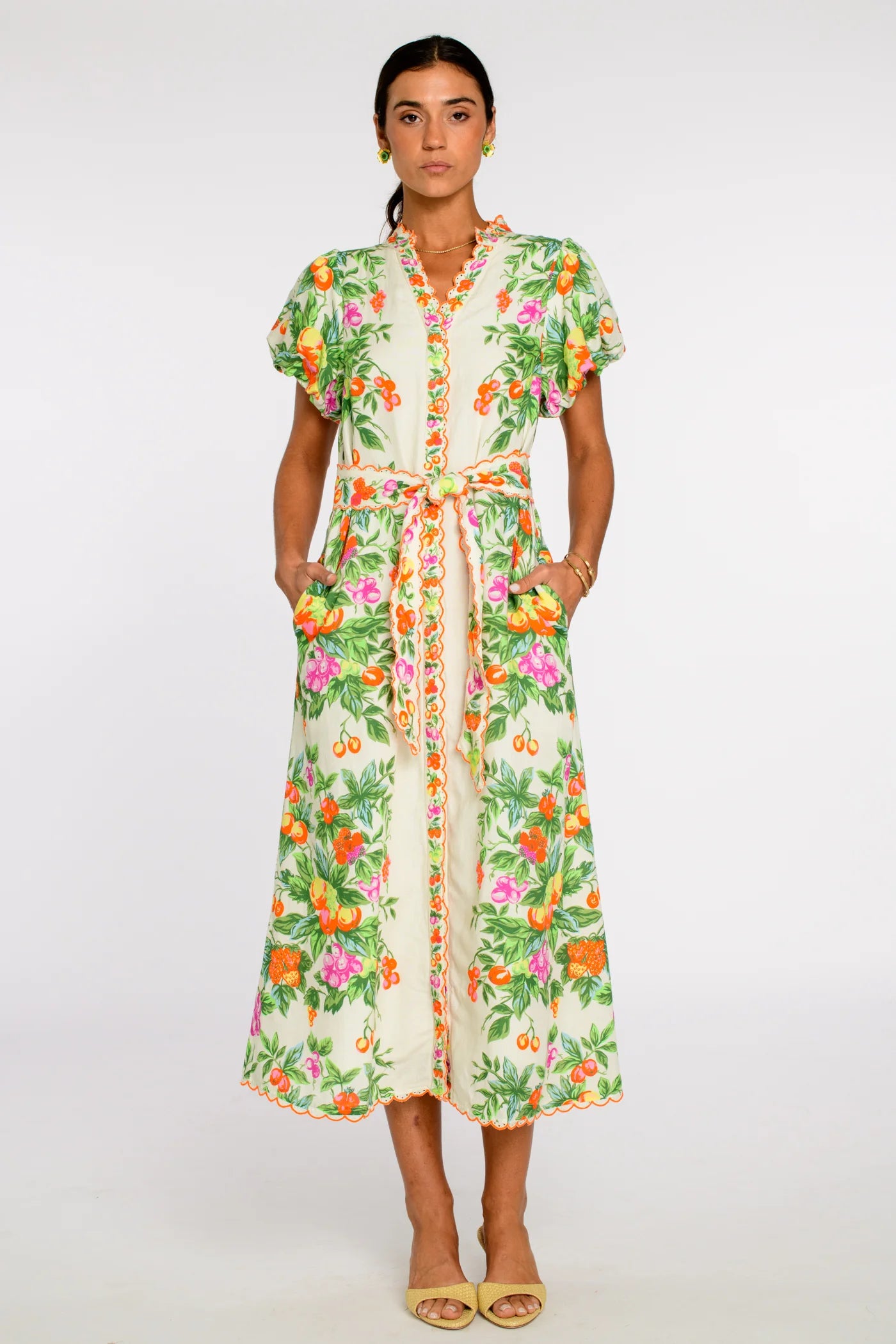 Carlisle Dress in Tea Time | Elizabeth James