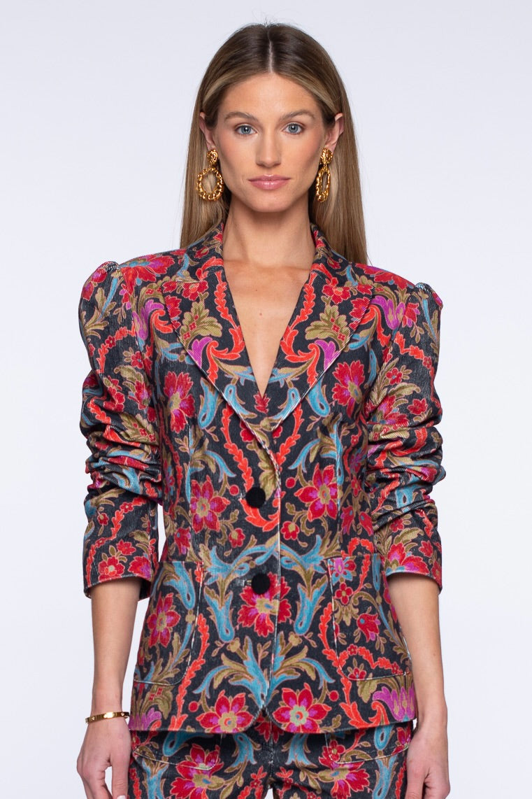 Elizabeth Blazer in Damask | Elizabeth James