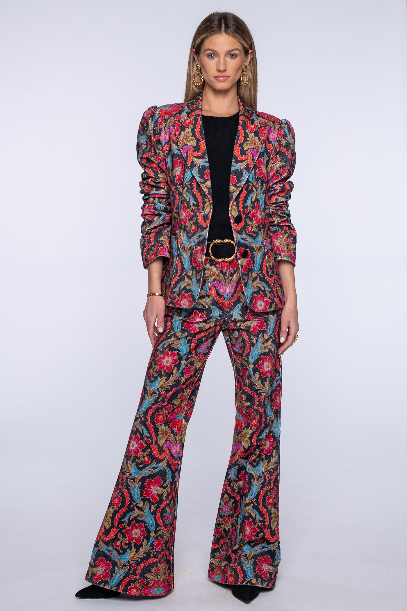 Elizabeth Blazer in Damask | Elizabeth James