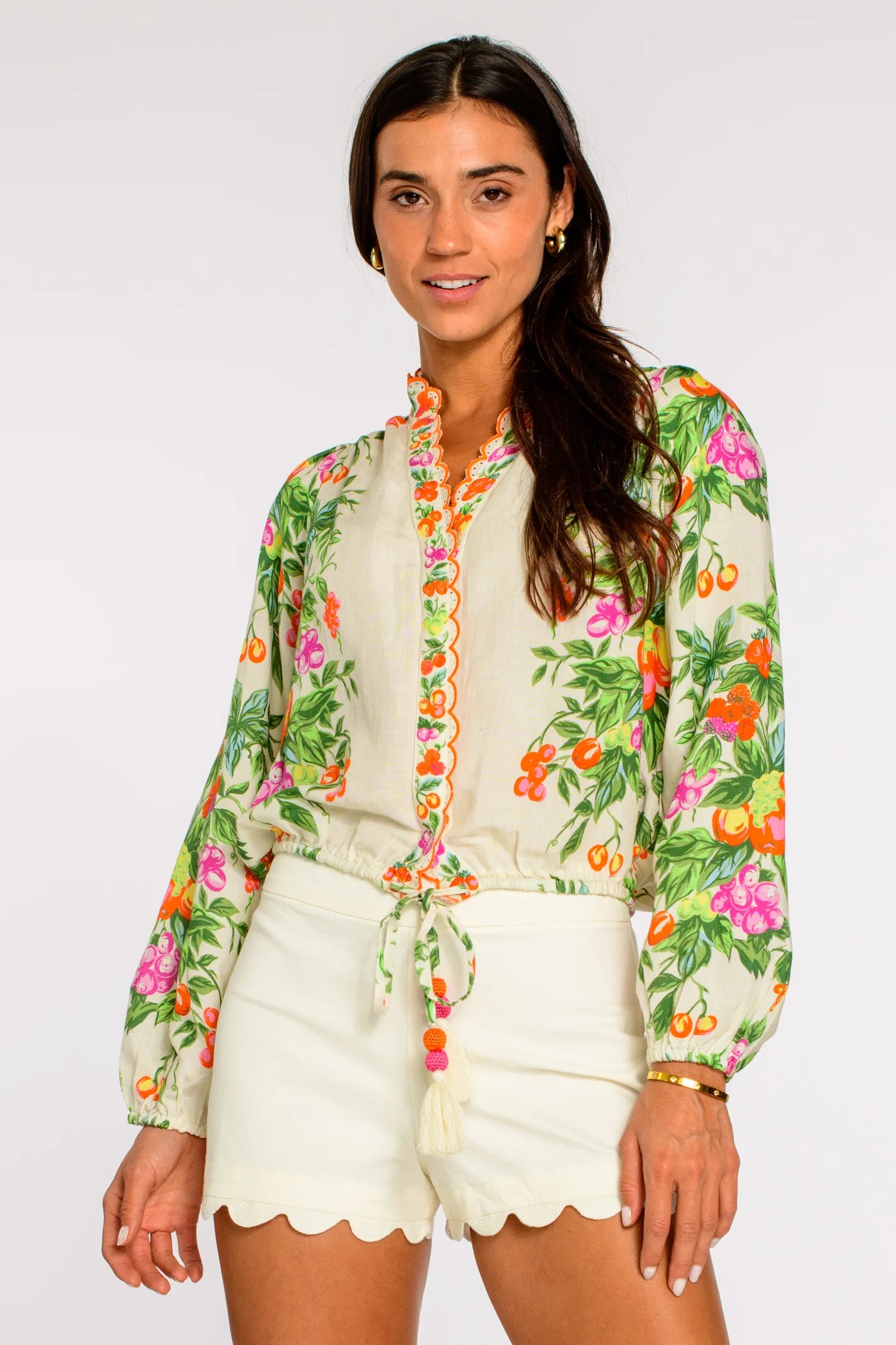 Maeve Top in Tea Time | Elizabeth James