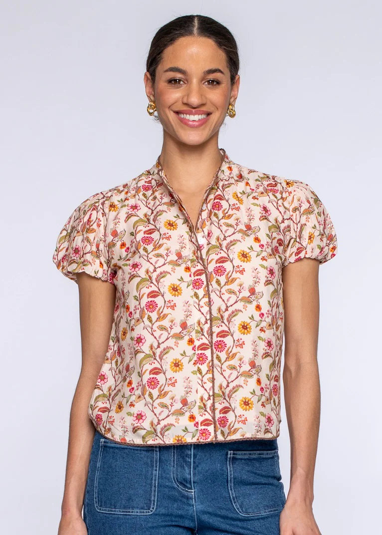 Emily Top in Fairytale Floral | Elizabeth James