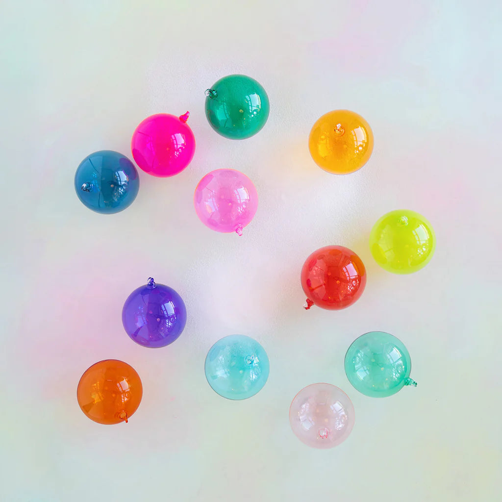 Candy Ball Ornament (6") | Glitterville