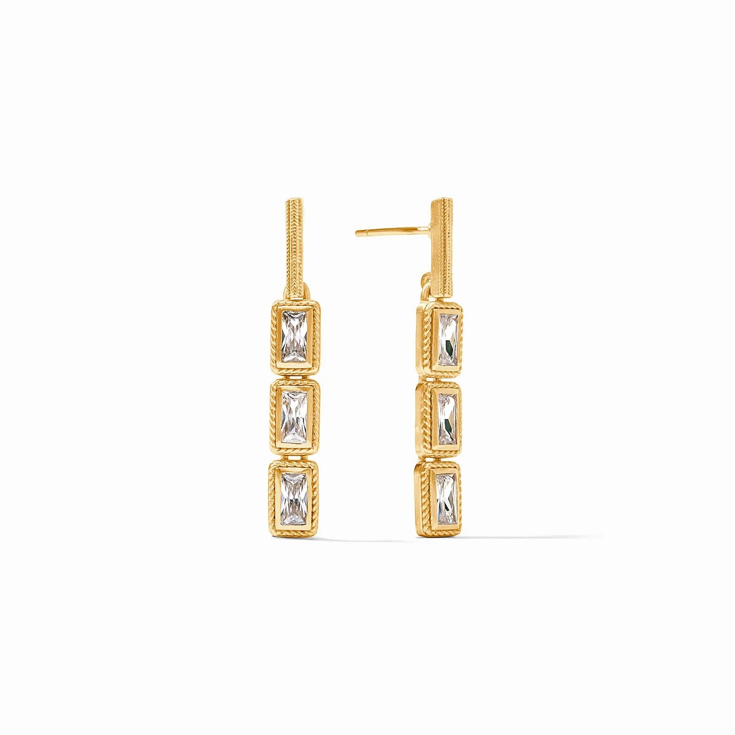 Baguette Tier Earring | Julie Vos