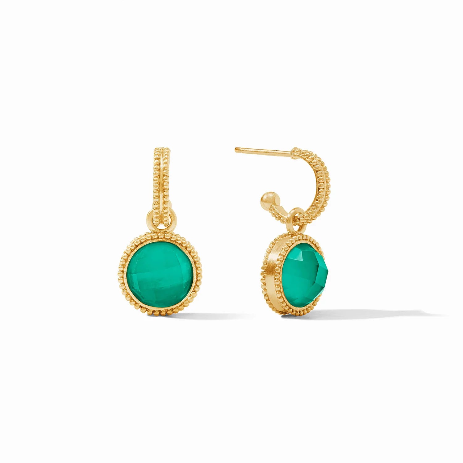 Fleur-de-Lis Hoop & Charm Earring | Julie Vos