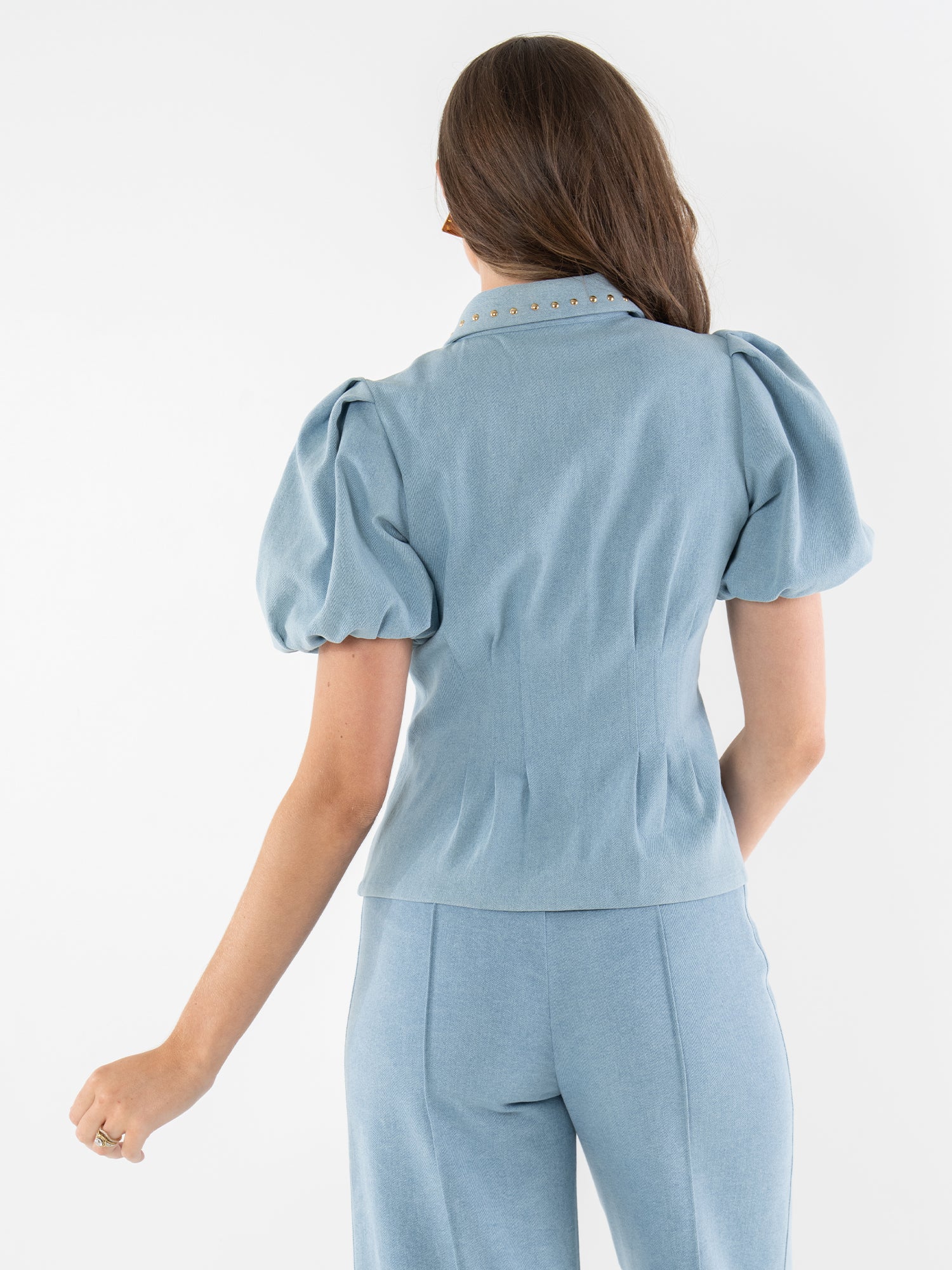 Britt Top - Denim | Emily McCarthy