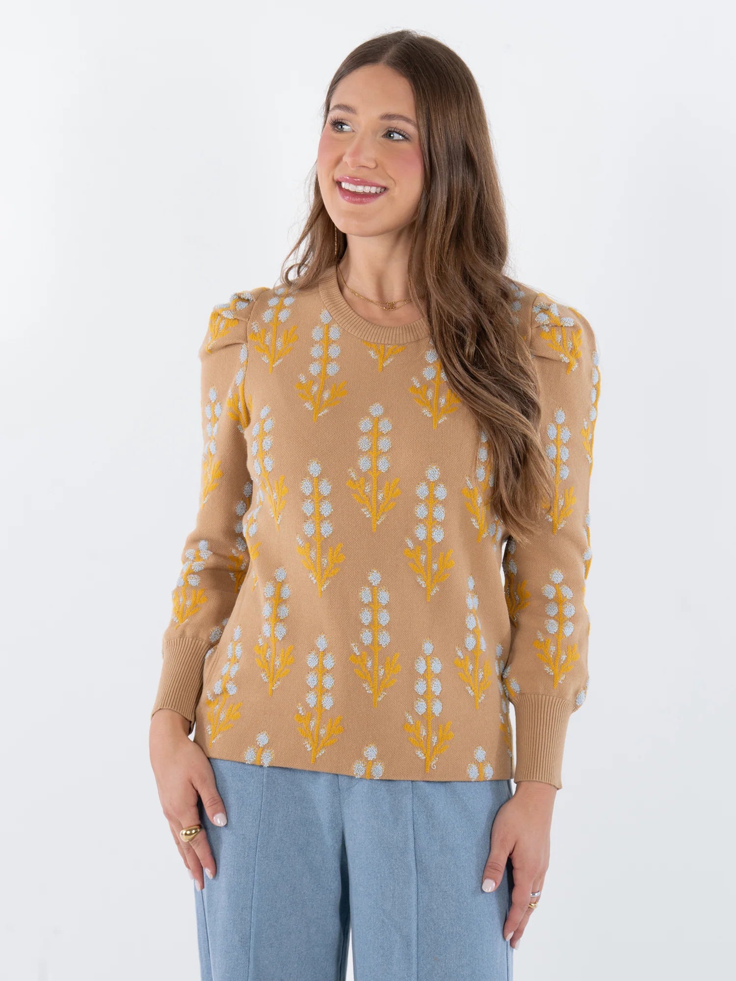 Julia Sweater - Bluebonnet | Emily McCarthy