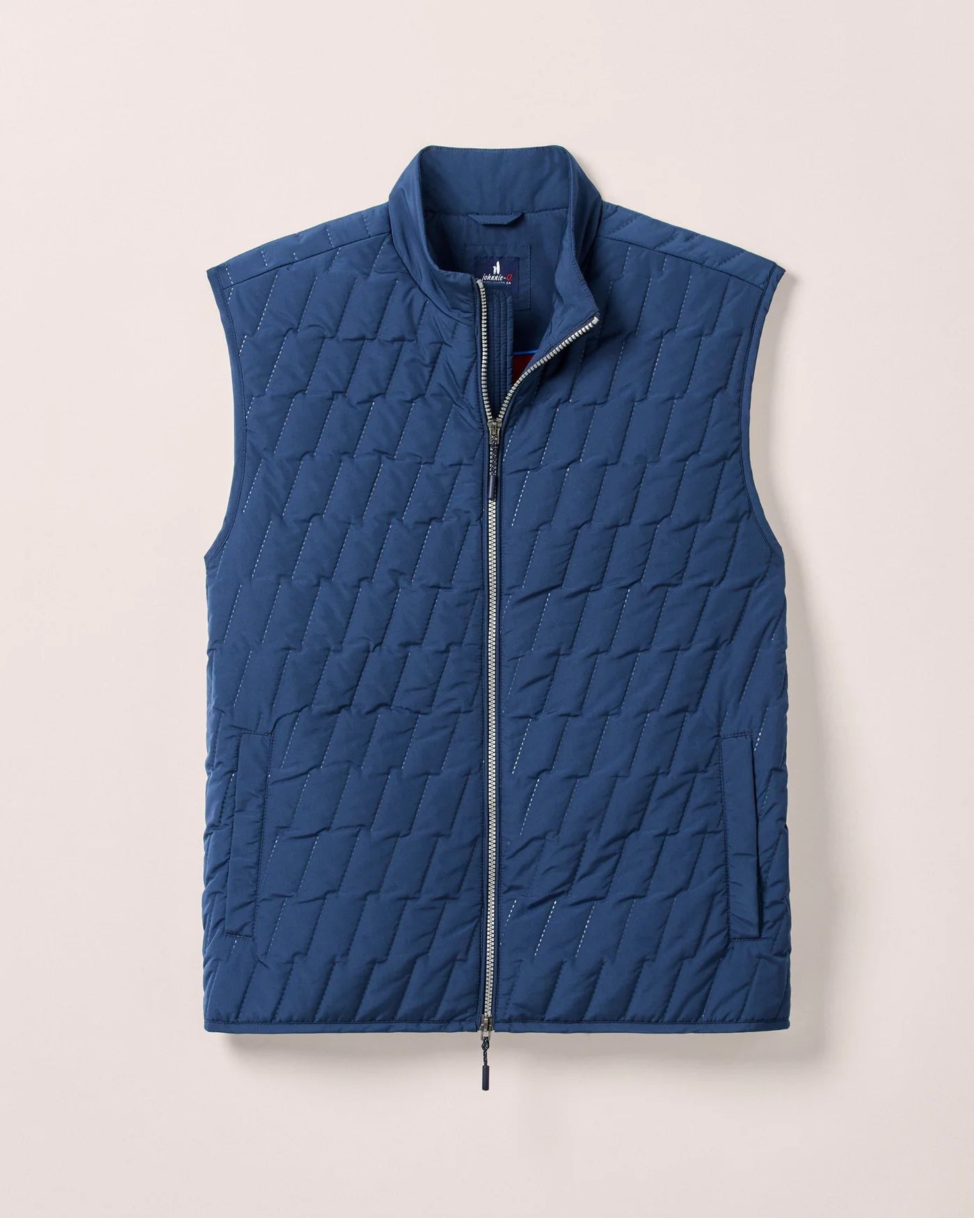 Belfry Quilted Puffer Vest - Space | Johnnie-O