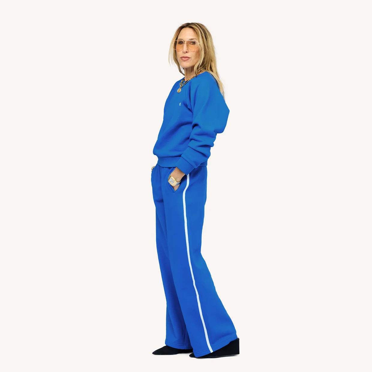 True Sweatshirt - Electric Blue | Kerri Rosenthal