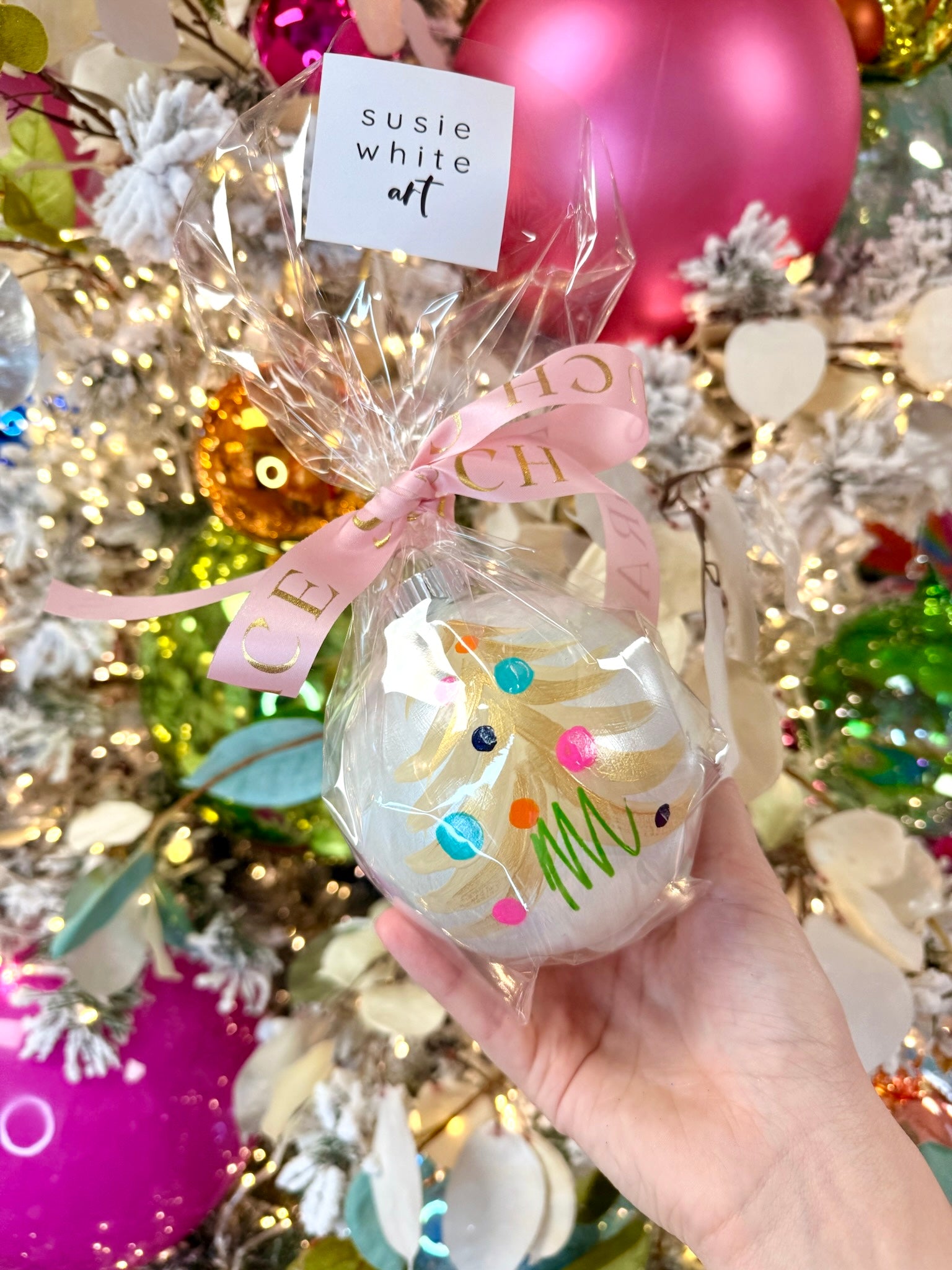 Susie White Art | 2025 Holiday Ornament