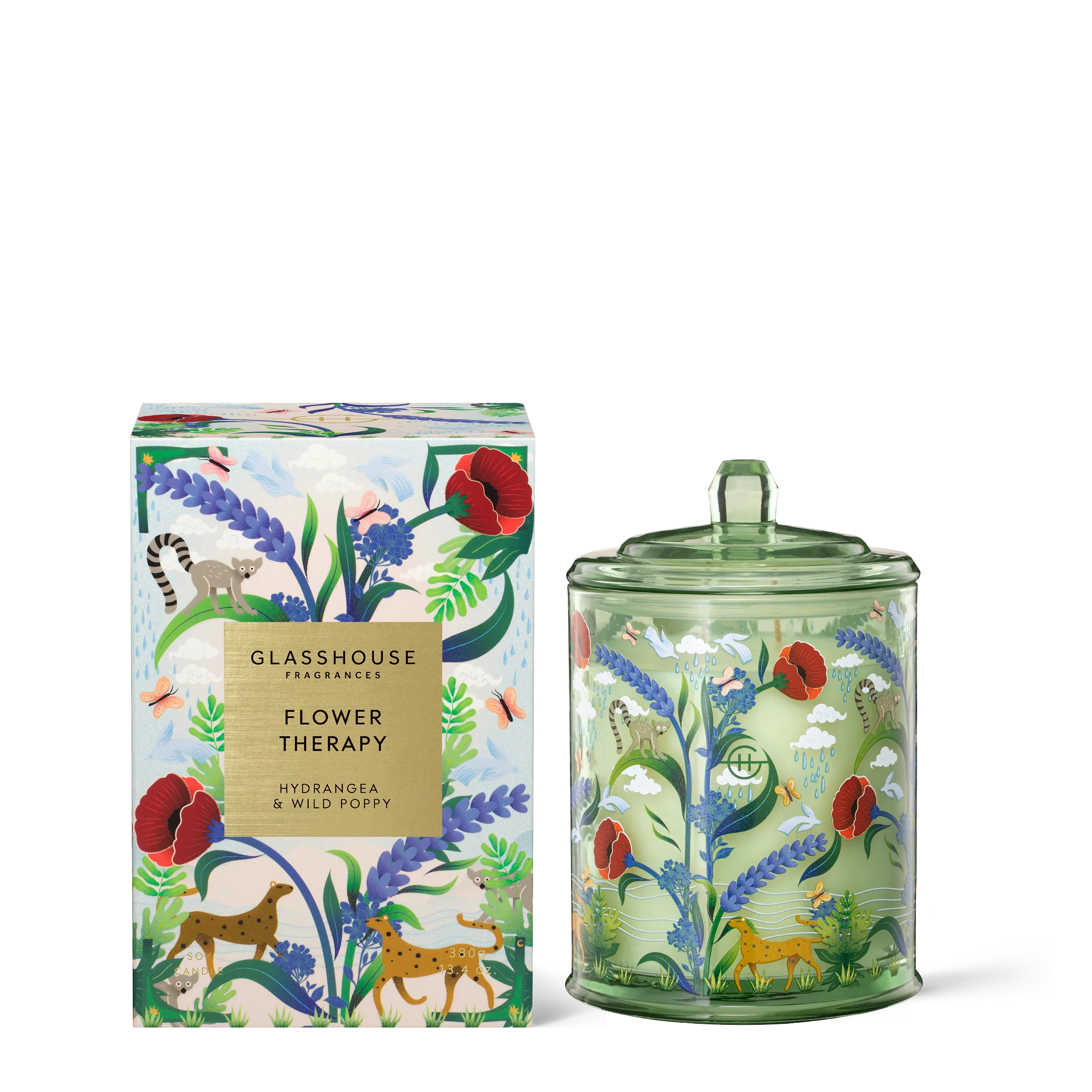 Flower Therapy Candle (13.4oz) | Glasshouse Fragrances