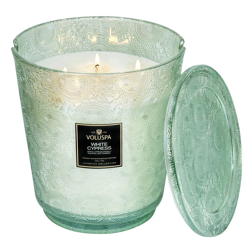 White Cypress Candles | Voluspa