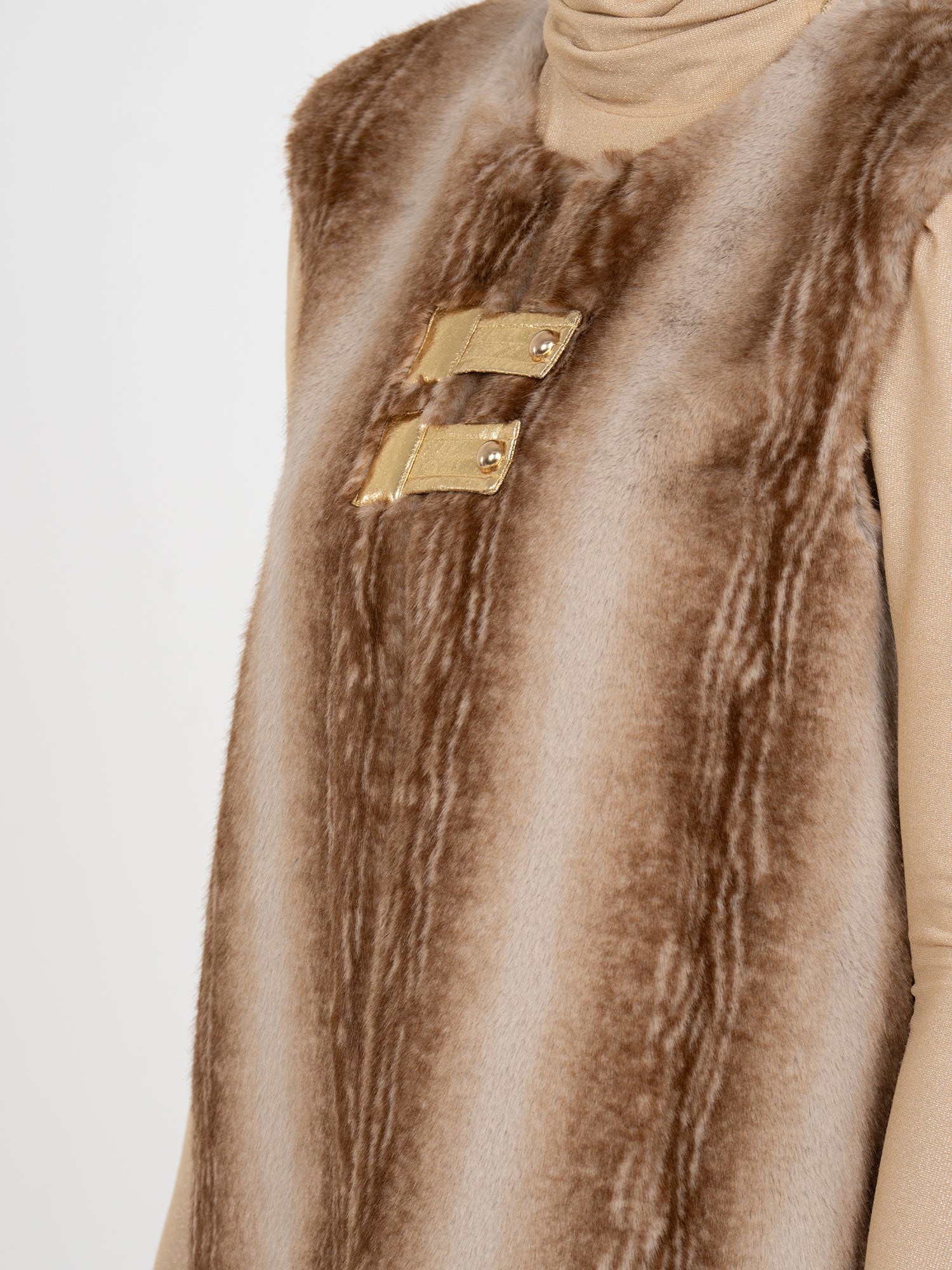 Roxy Vest - Fur | Emily McCarthy