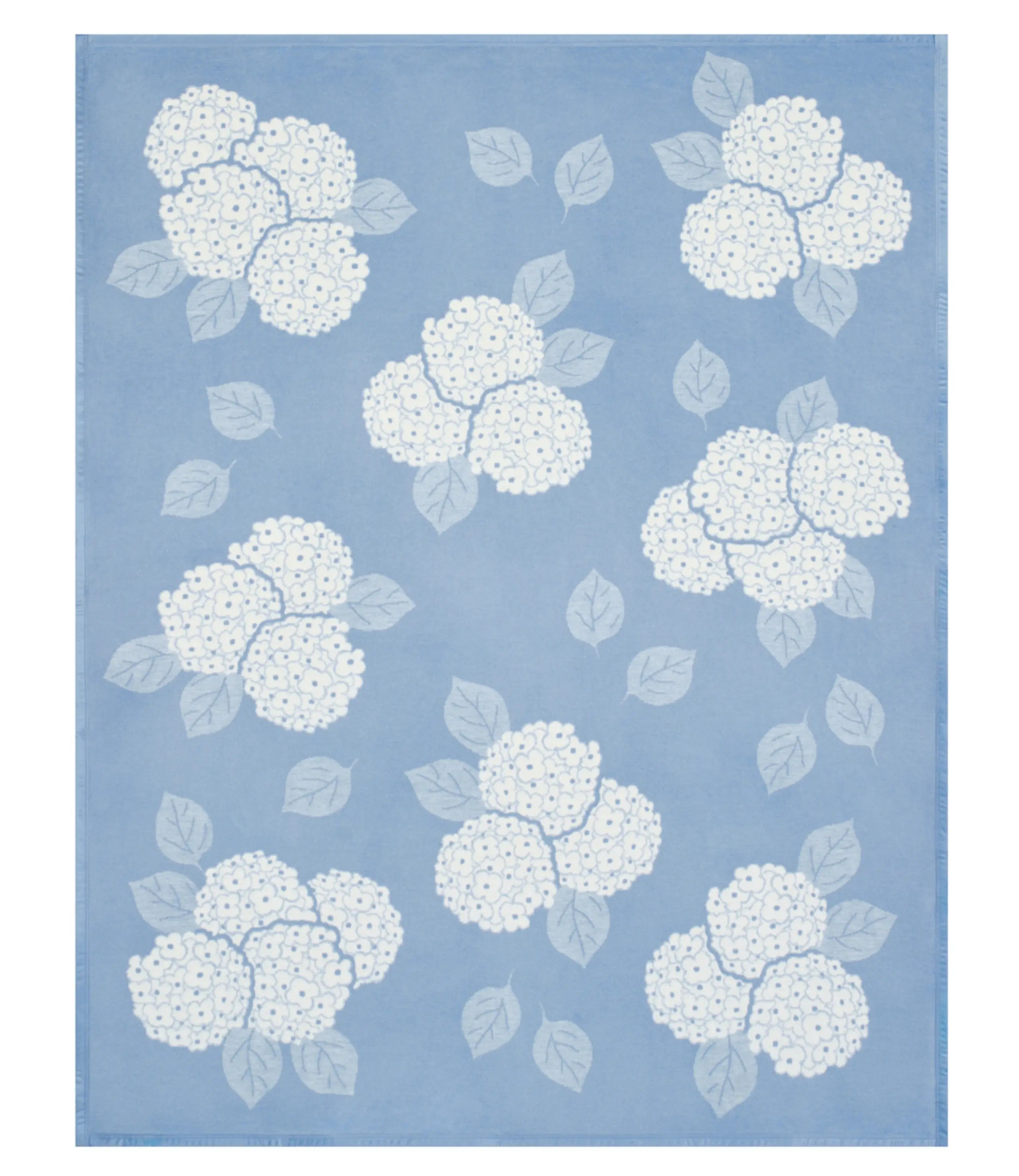 Hydrangeas Bluebell Blanket | ChappyWrap