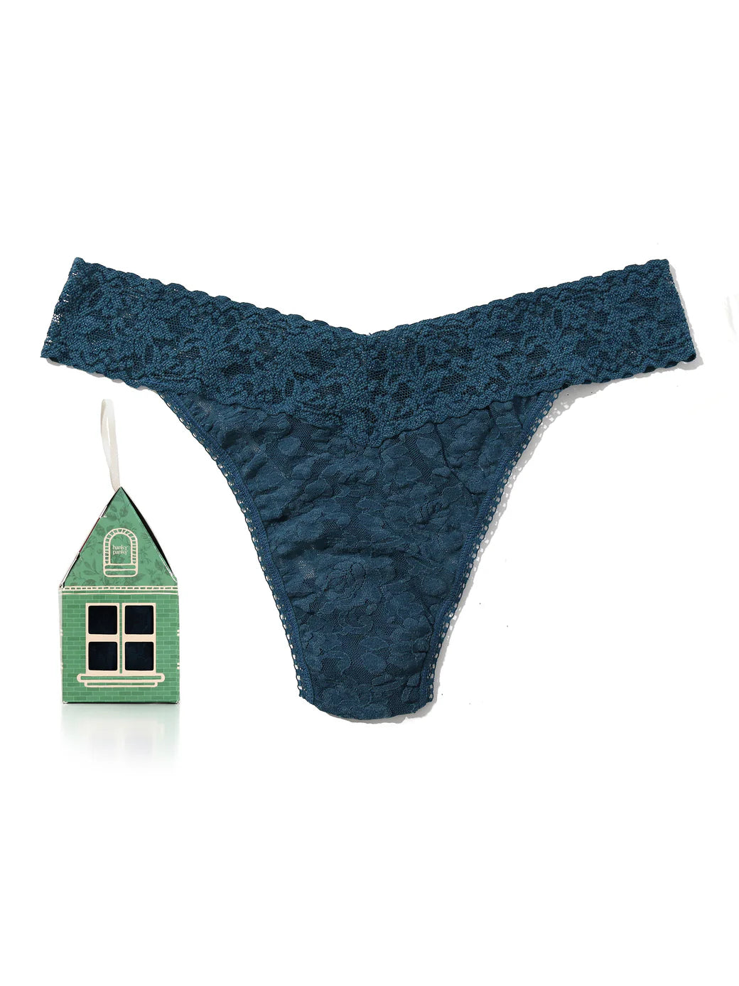 Signature Lace Thong - Gingerbread House | Hanky Panky