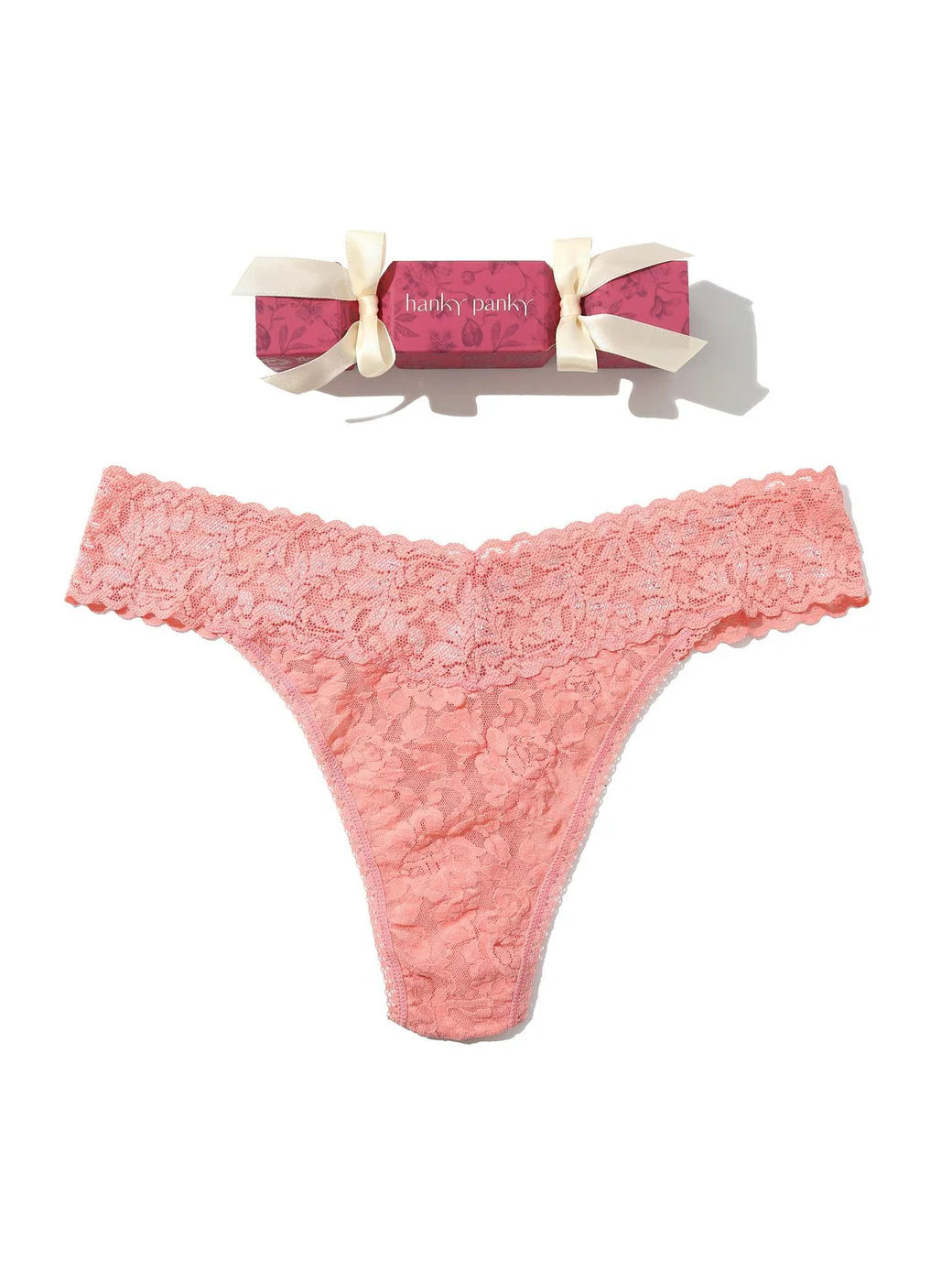 Signature Lace Thong - Holiday Cracker | Hanky Panky