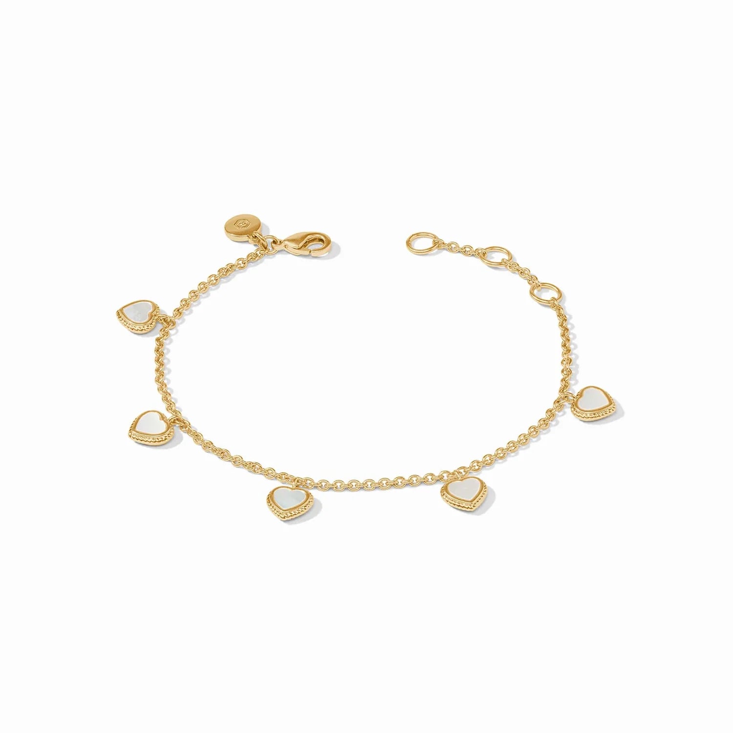 Heart Delicate Charm Bracelet | Julie Vos