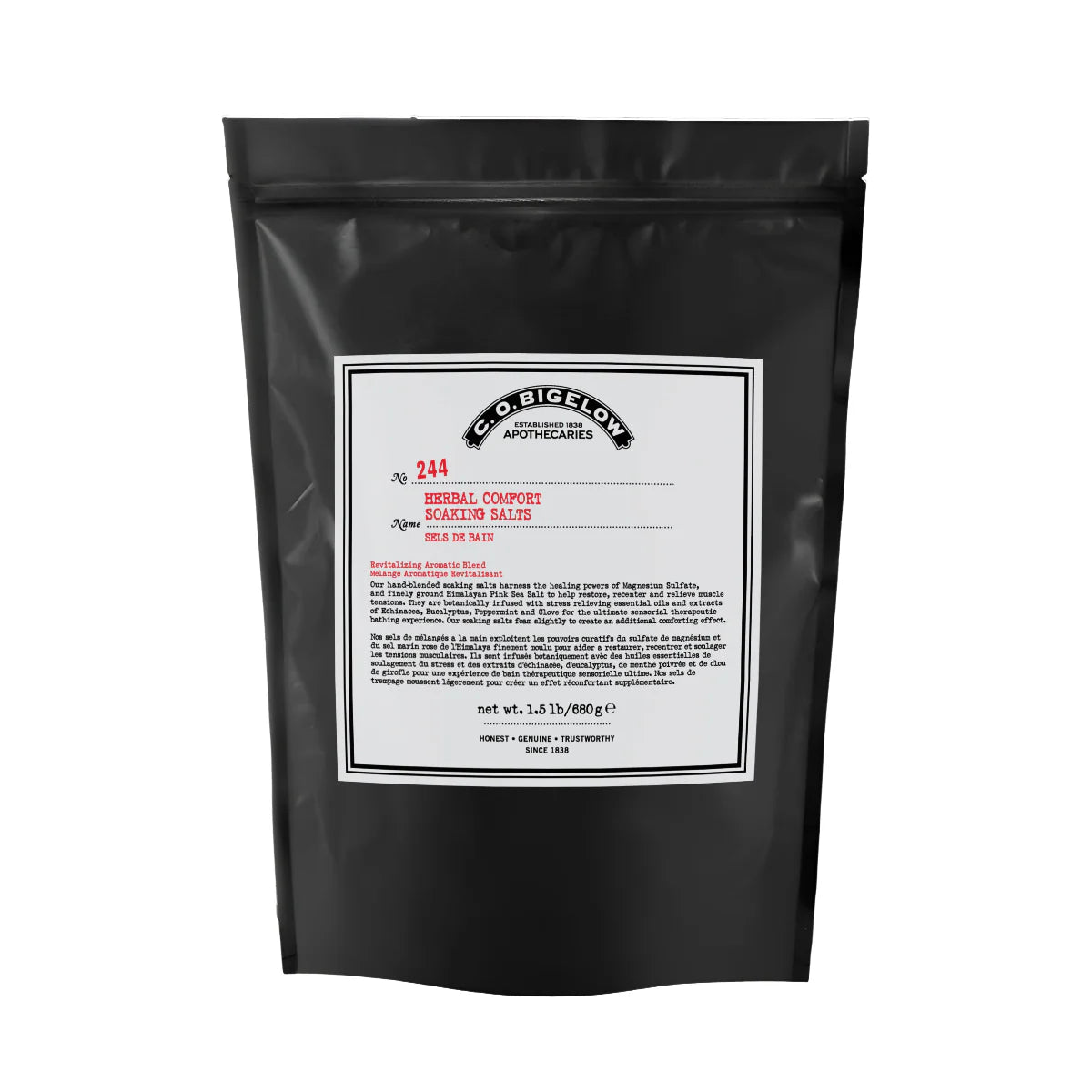 Herbal Comfort Soaking Salts | C.O. Bigelow
