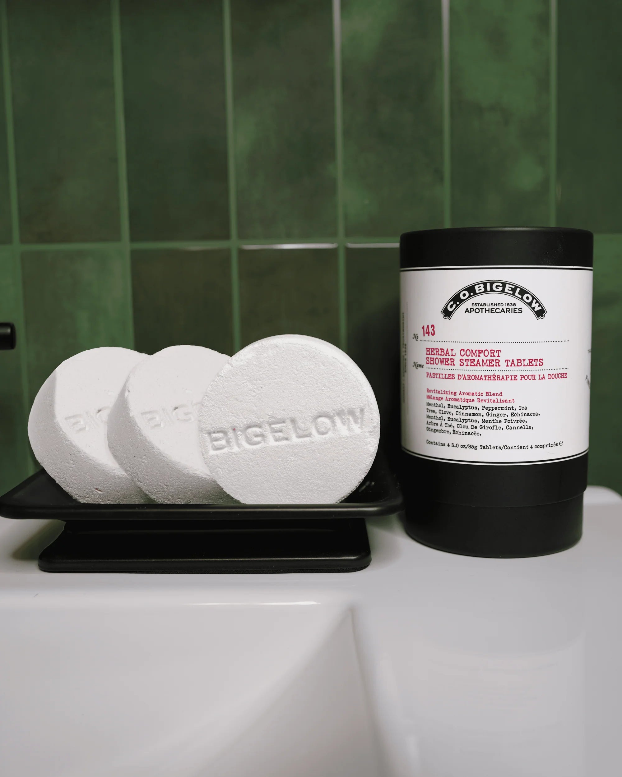 Herbal Comfort Shower Steamer Tablets | C.O. Bigelow