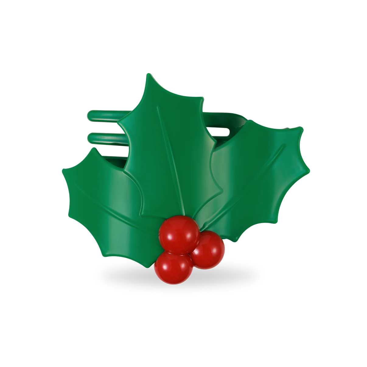 Holly Leaves Flat Hair Clip | Teleties