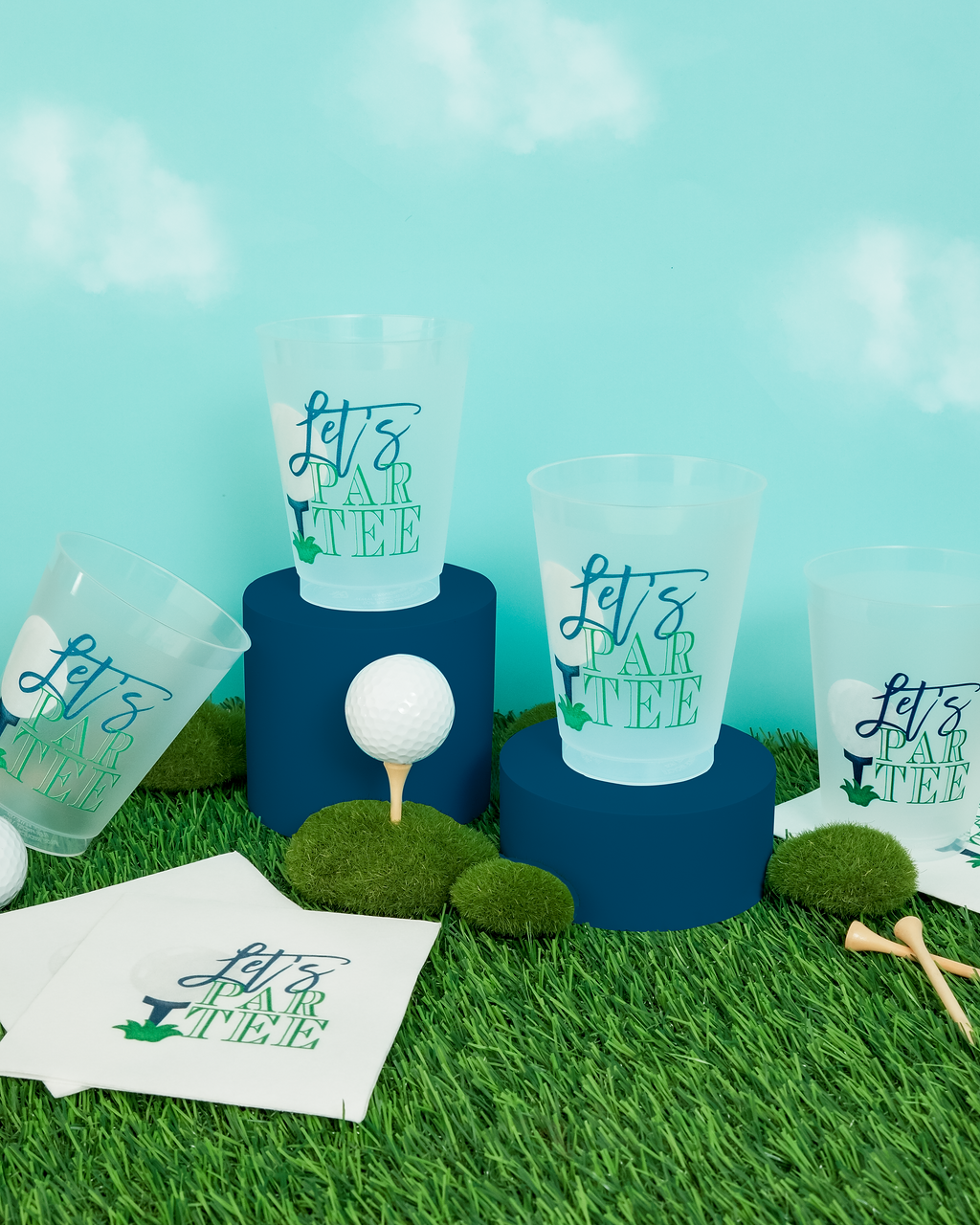 Let's ParTEE Golf Frost Flex Cups 2023 - 8 cups per set
