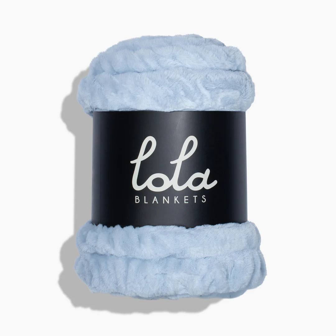 Sky Blue: Large | Lola Blankets