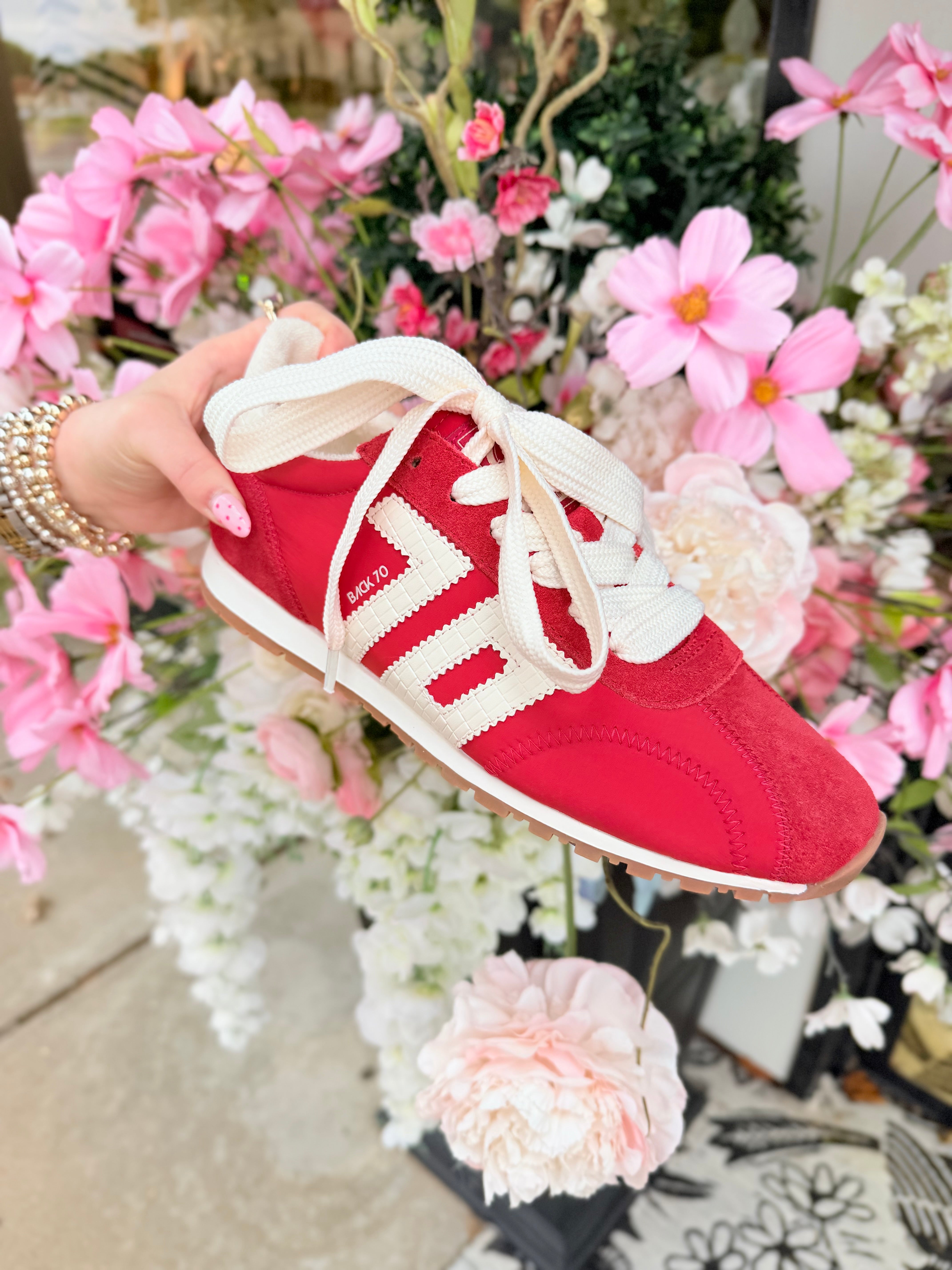 Back 70 | Asian - Red White