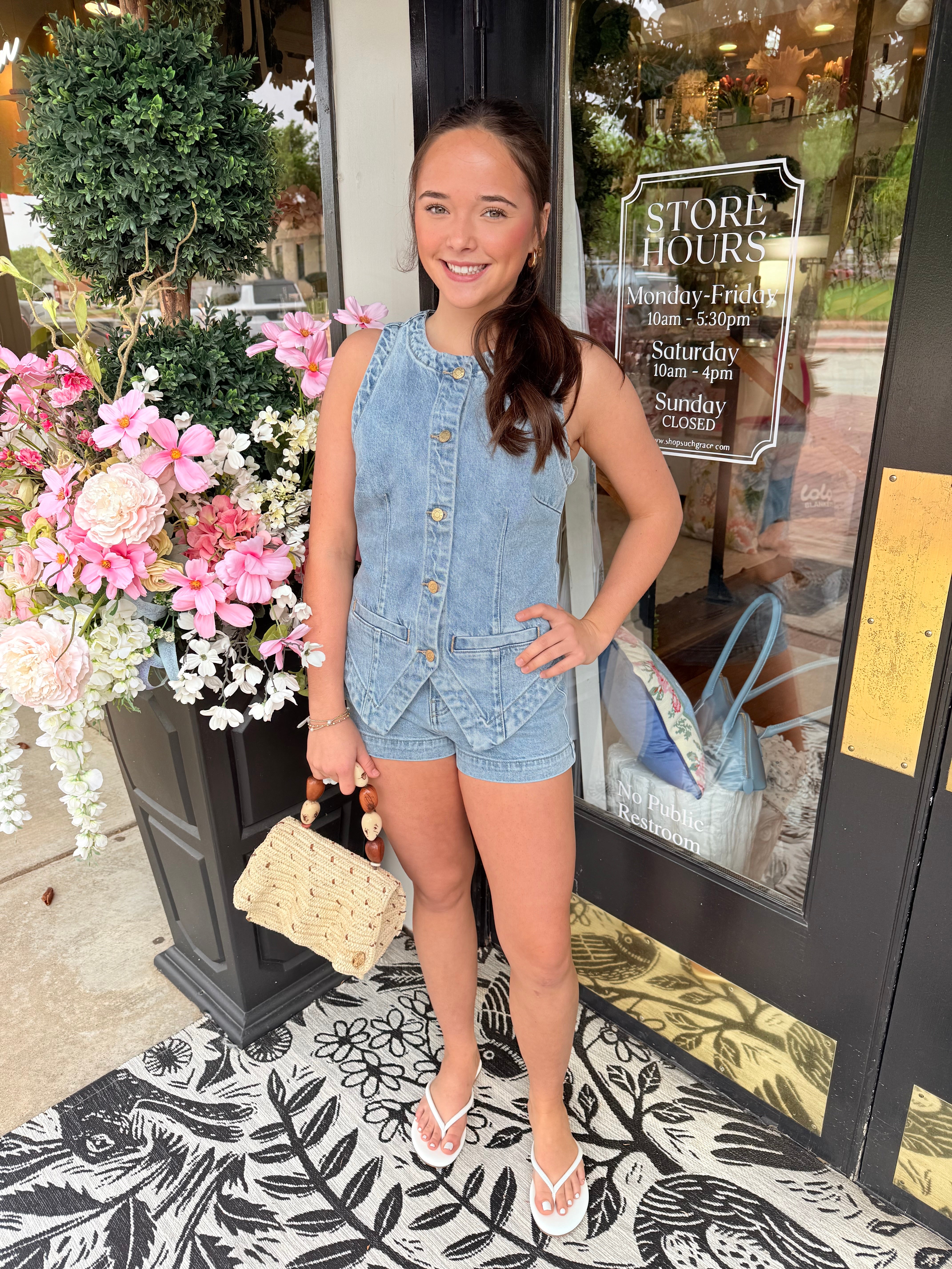 Pacifica Top - Slate Indigo | Show Me Your Mumu