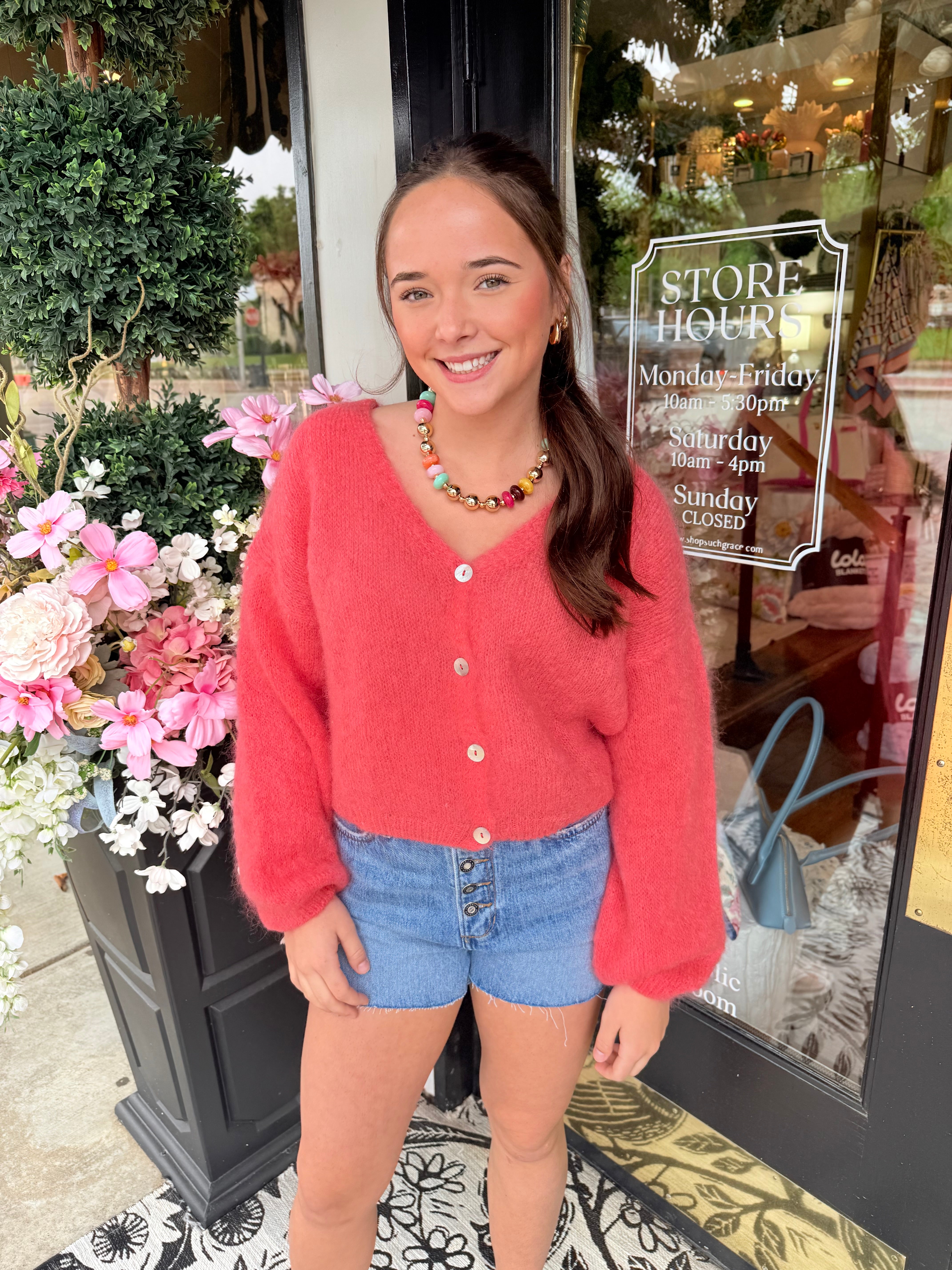 The Caroline High Rise Short - Helena | Favorite Daughter