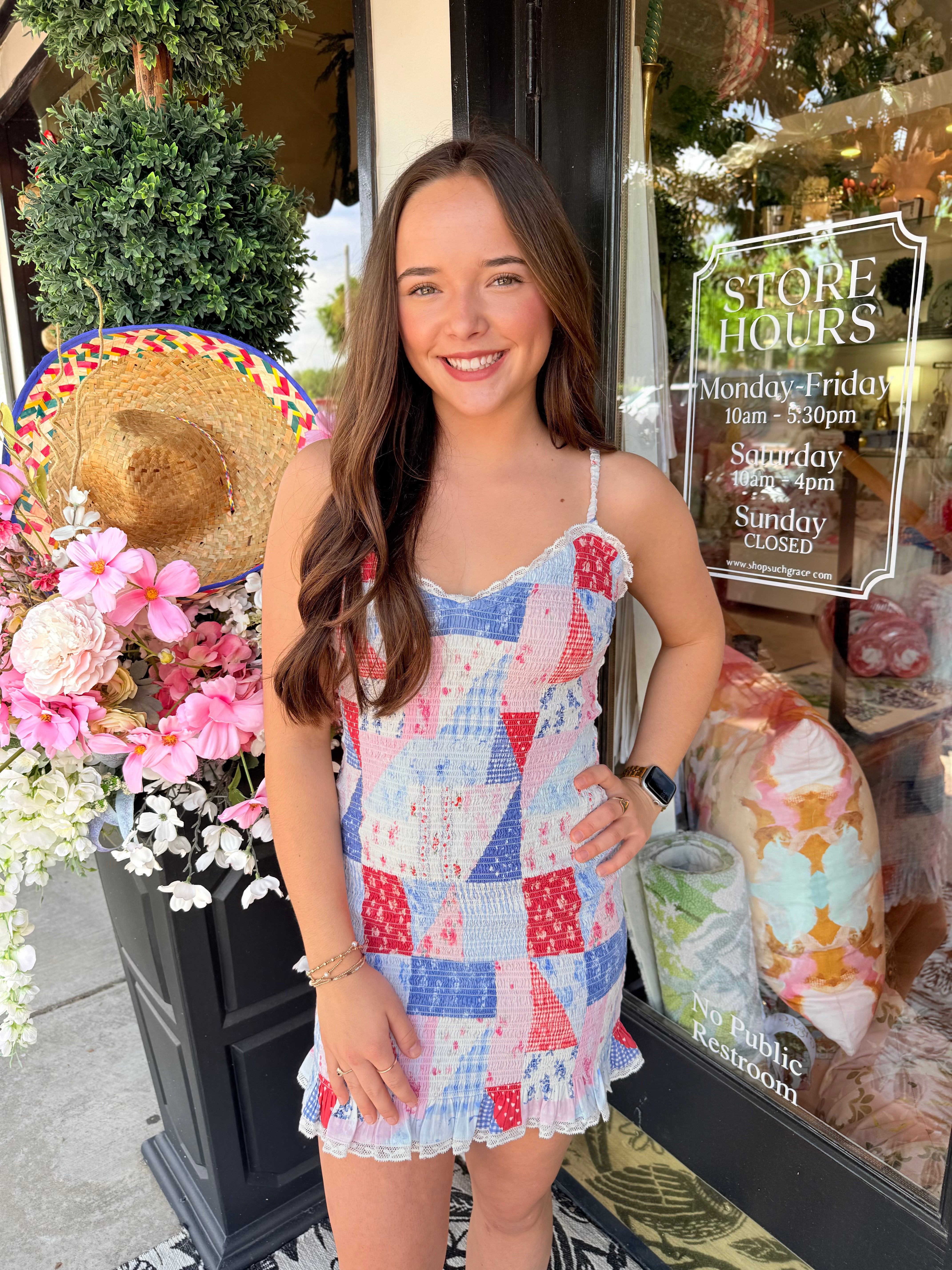 Solier Dress - Blueberry Sunday | LoveShackFancy