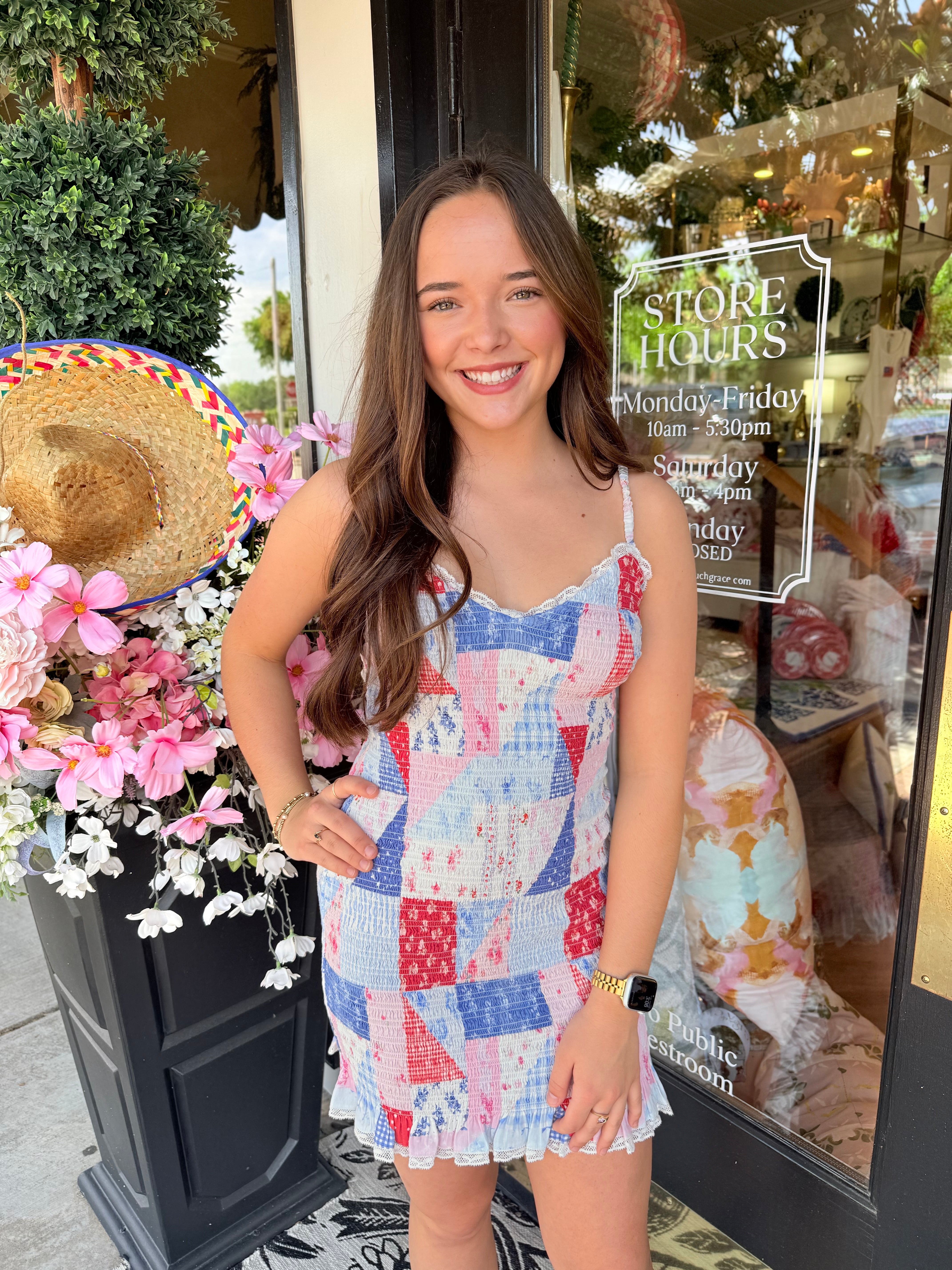 Solier Dress - Blueberry Sunday | LoveShackFancy