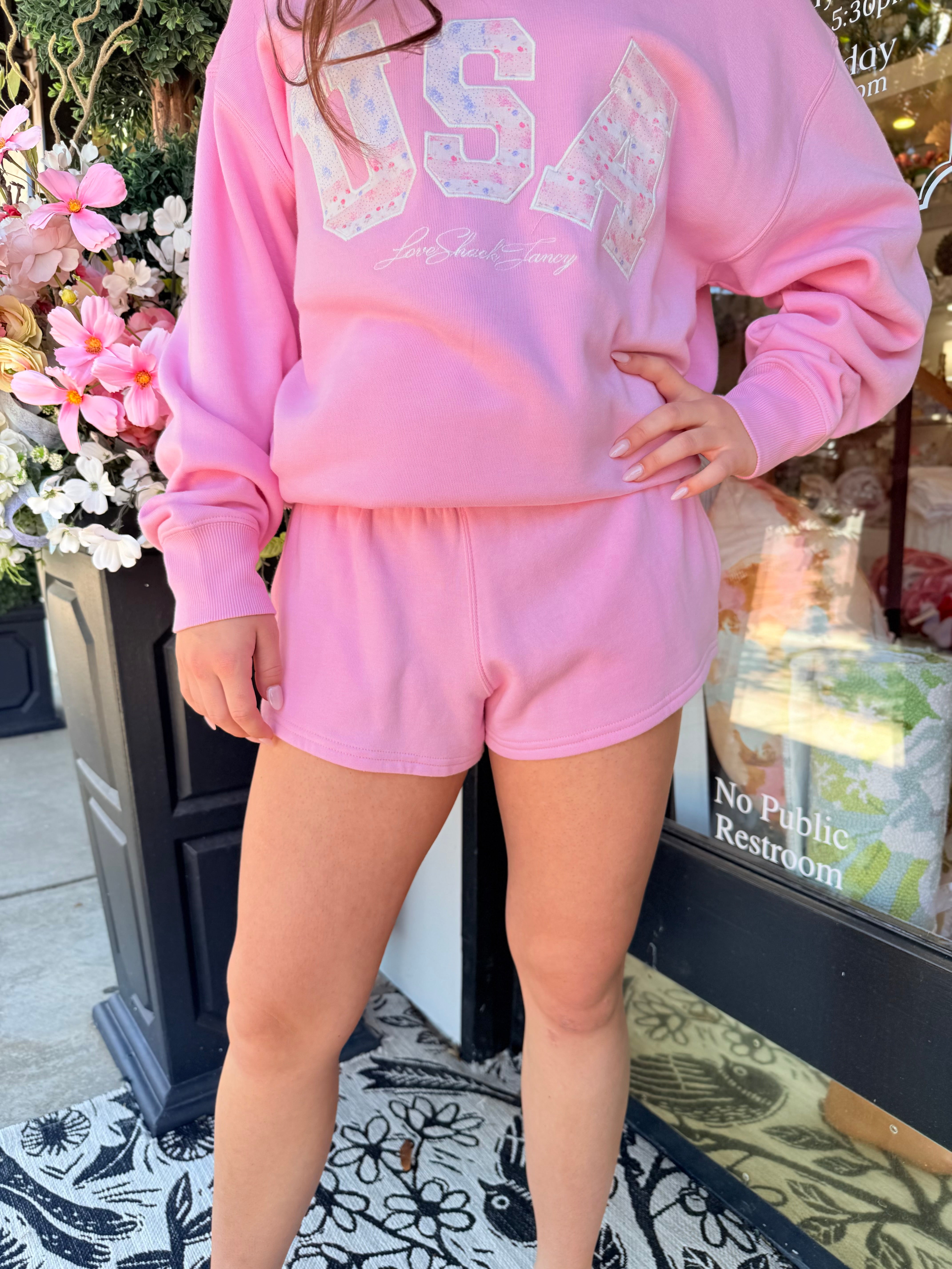 Ellowynn Short - Sunbeam Pink | LoveShackFancy