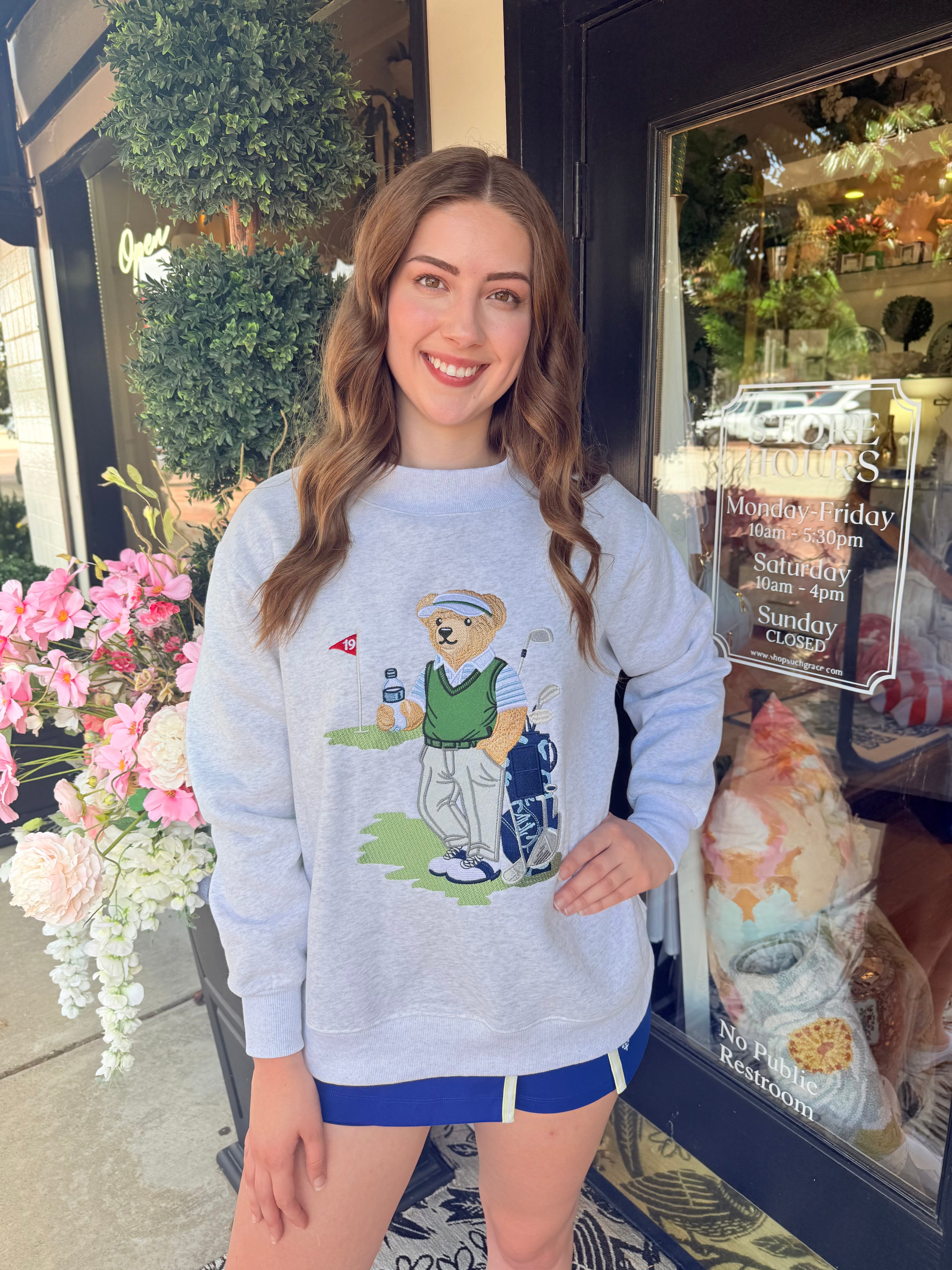 Tee Time Teddy Pullover