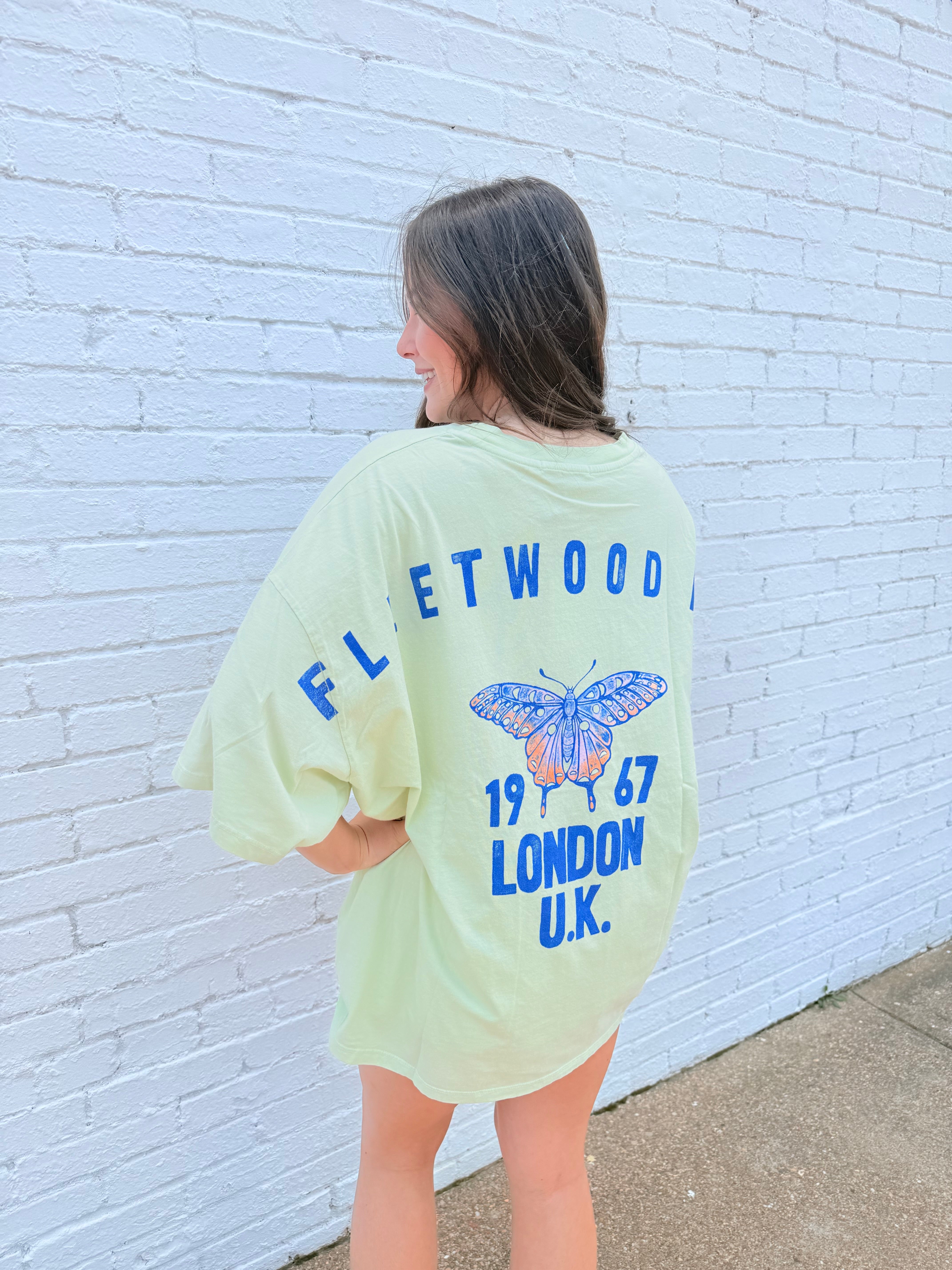 Fleetwood Mac 1967 Butterfly OS Tee | Daydreamer