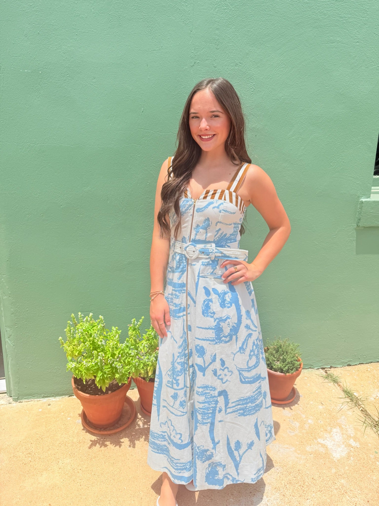 Foster Dress - Basket Trail | Olivia By Livro