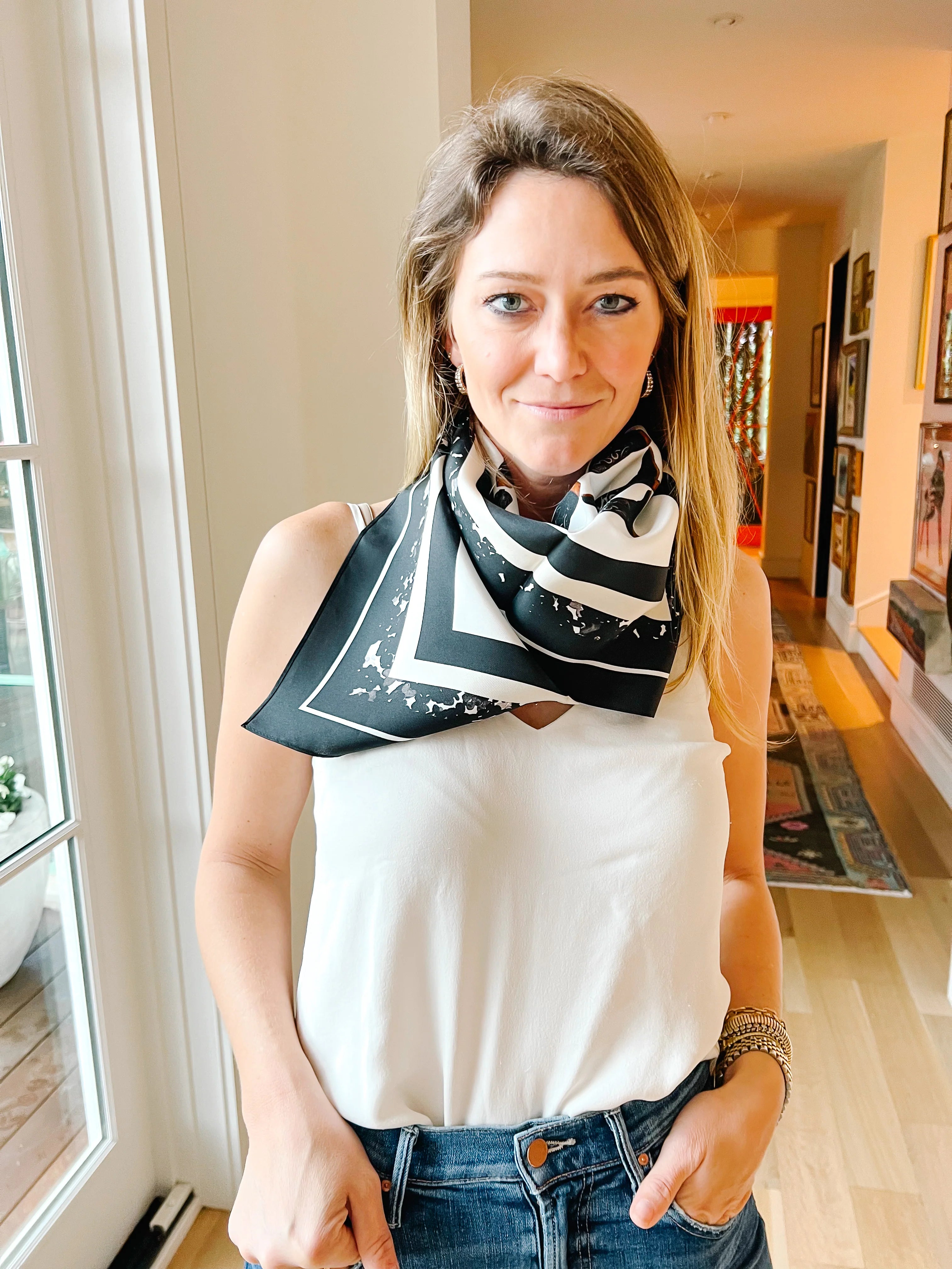 Silk Scarf | Brooke Wright Designs