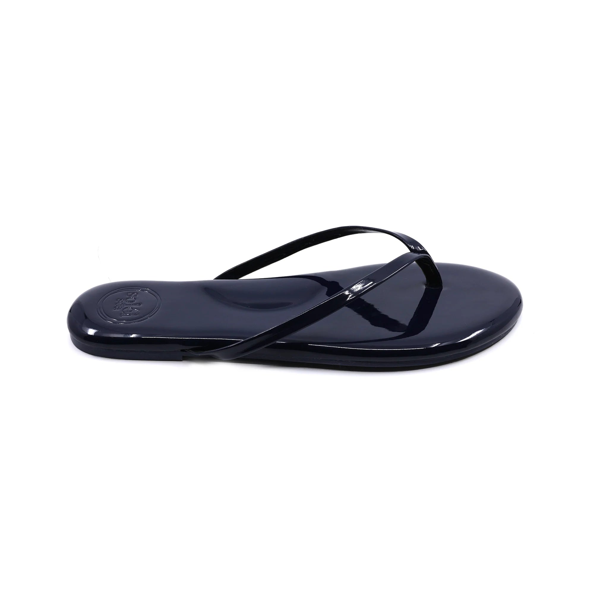 Indie Classic Thin Strap Sandal - Navy | Solei Sea