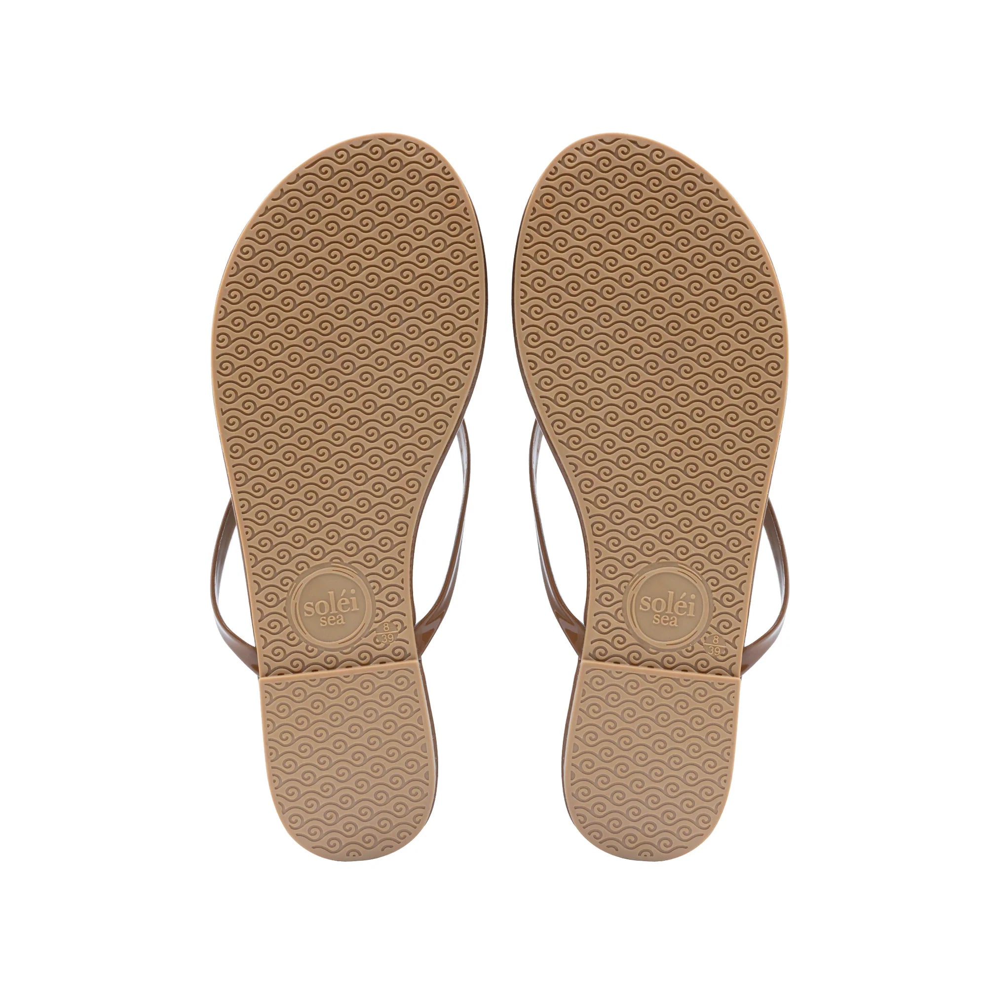 Indie Classic Thin Strap Sandal - Cocolate Patent | Solei Sea