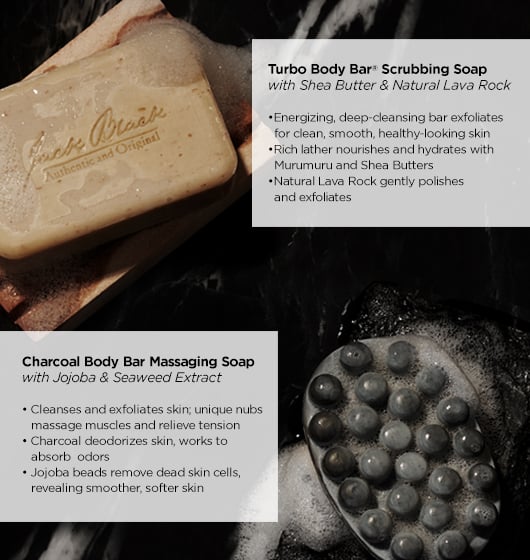 Turbo Body Bar Scrubbing Soap | Jack Black