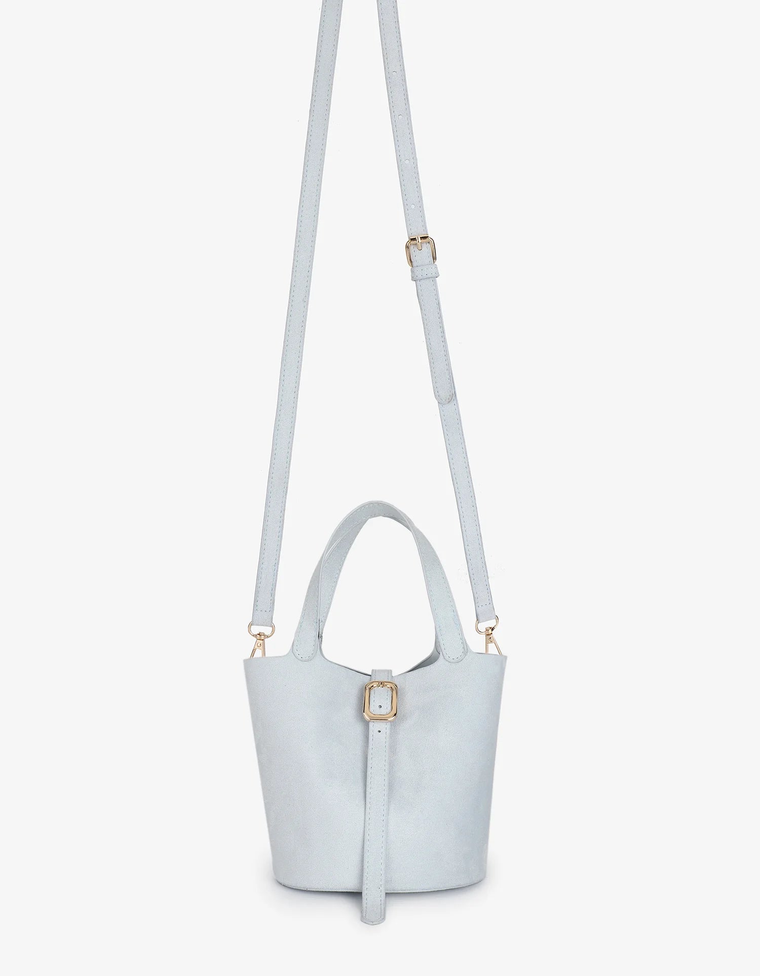 Joya Bucket Mini Faux Suede