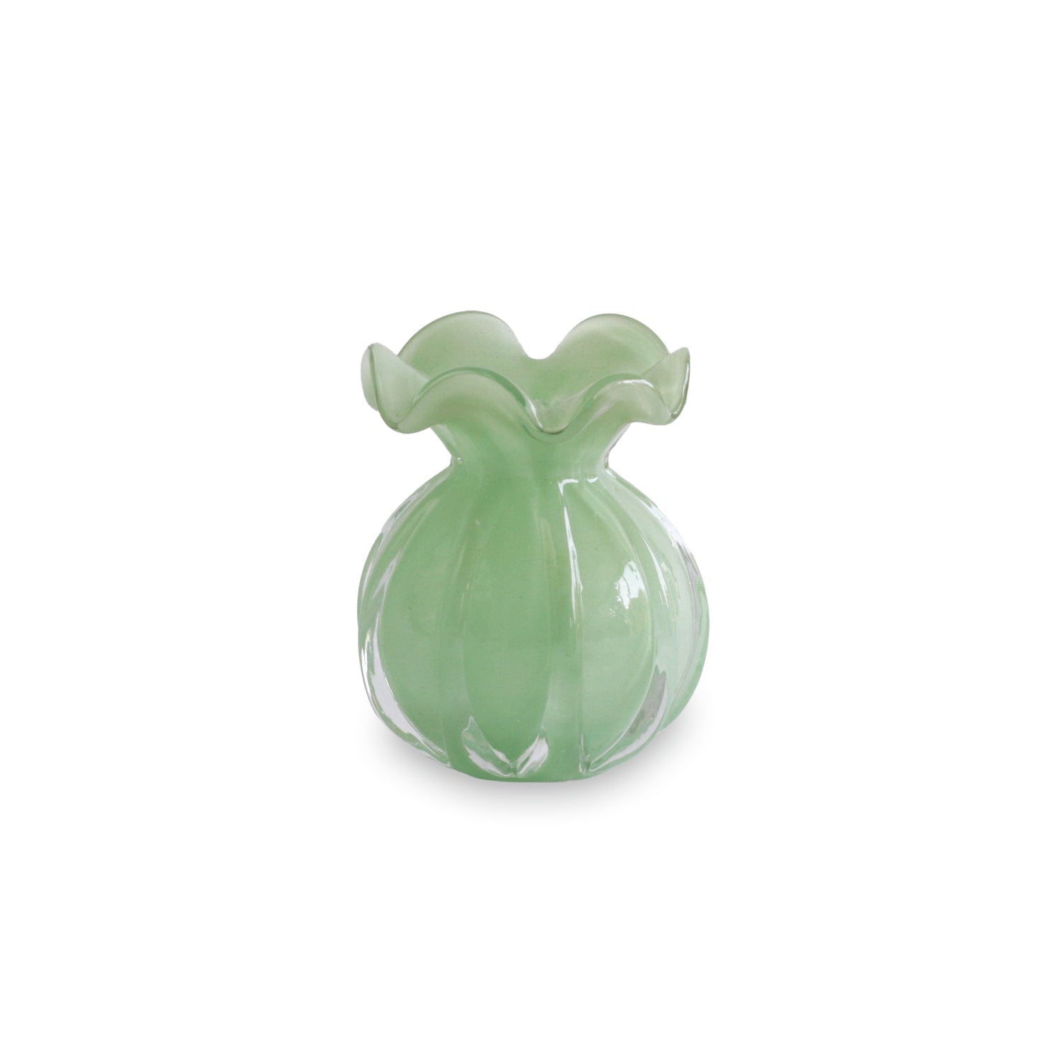 Glass Vento Round Bud Vase | Beatriz Ball