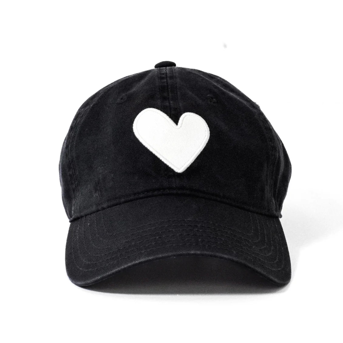 Baseball Hat Heart Patch | Kerri Rosenthal