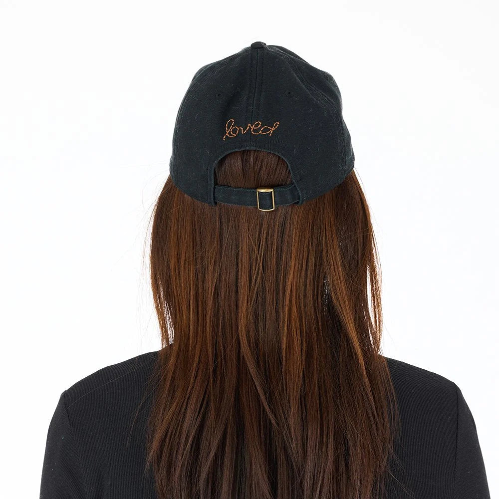 Imperfect Heart Hat - Black Brown | Kerri Rosenthal