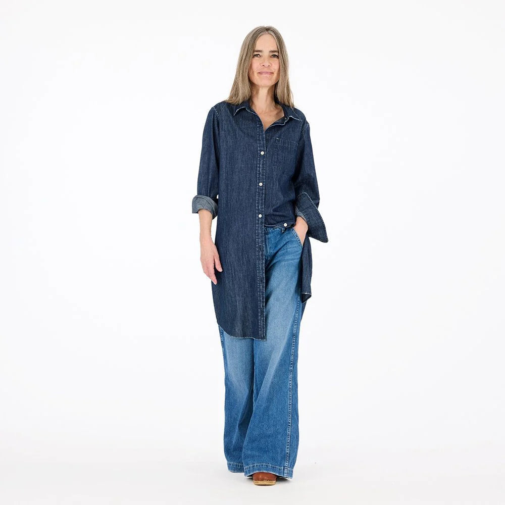 Mia Denim Shirt Dress | Kerri Rosenthal