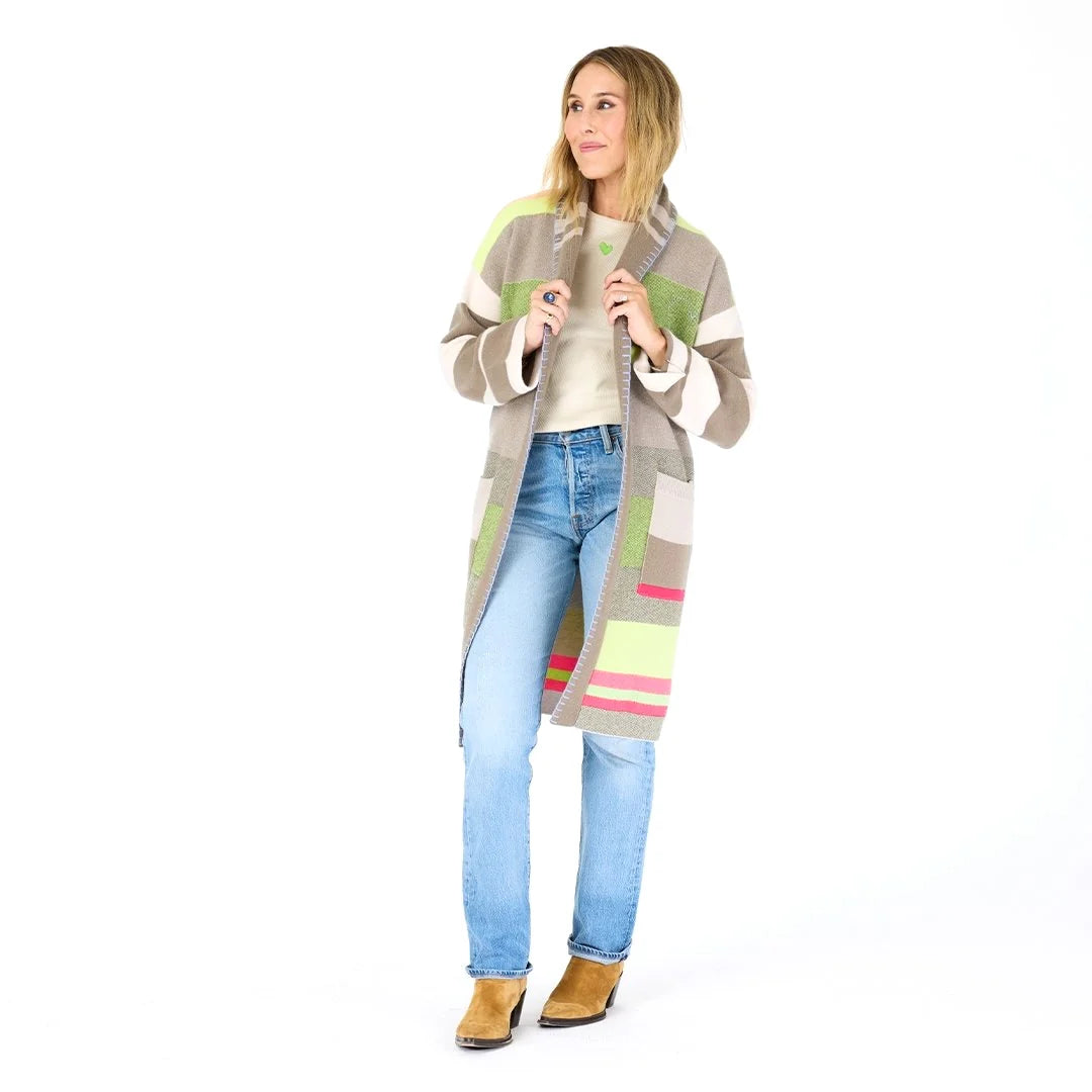 Shawl Collar Duster | Kerri Rosenthal