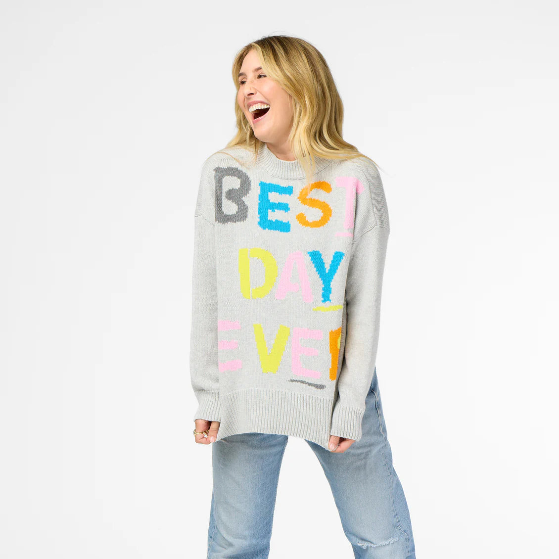 Benton Best Day Ever Sweater | Kerri Rosenthal