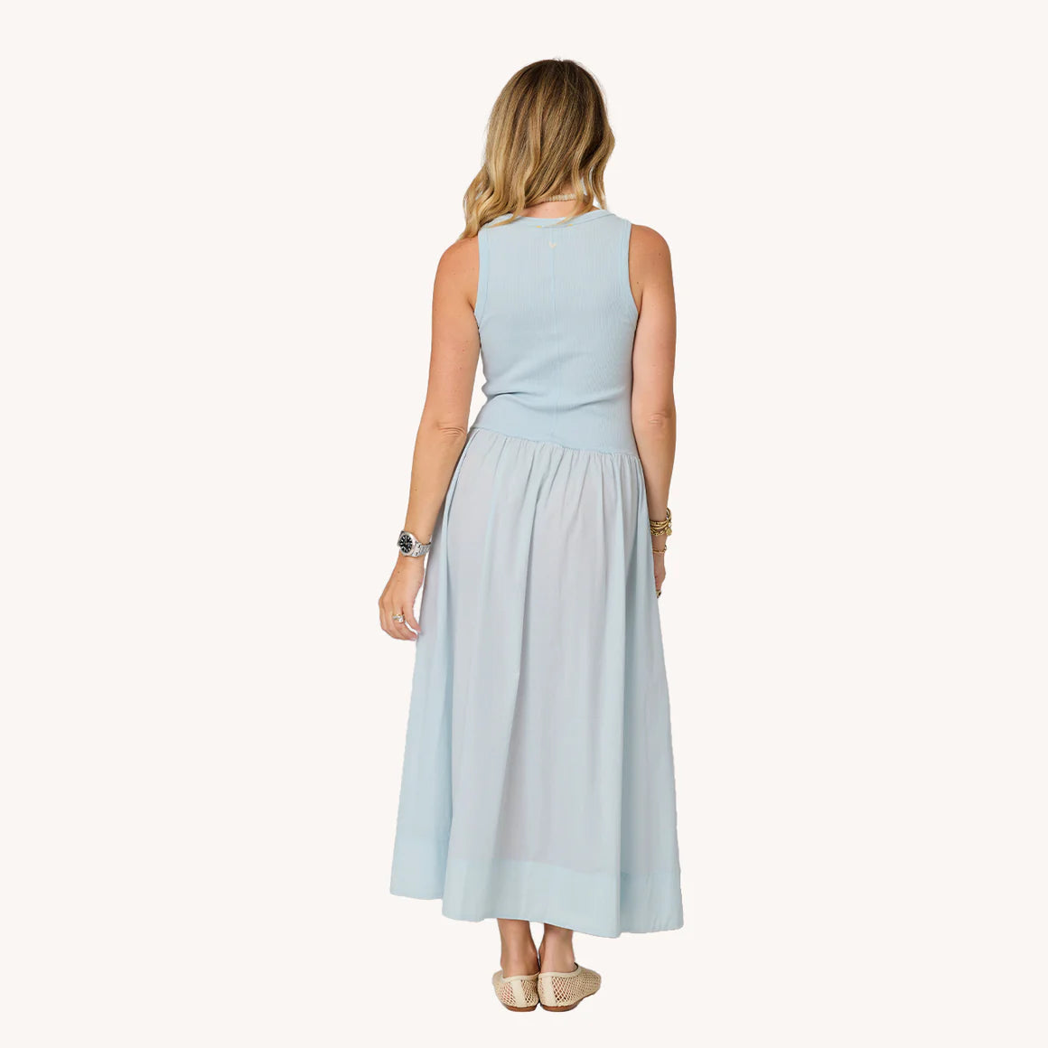 KR Tank Dress - Sea Salt | Kerri Rosenthal