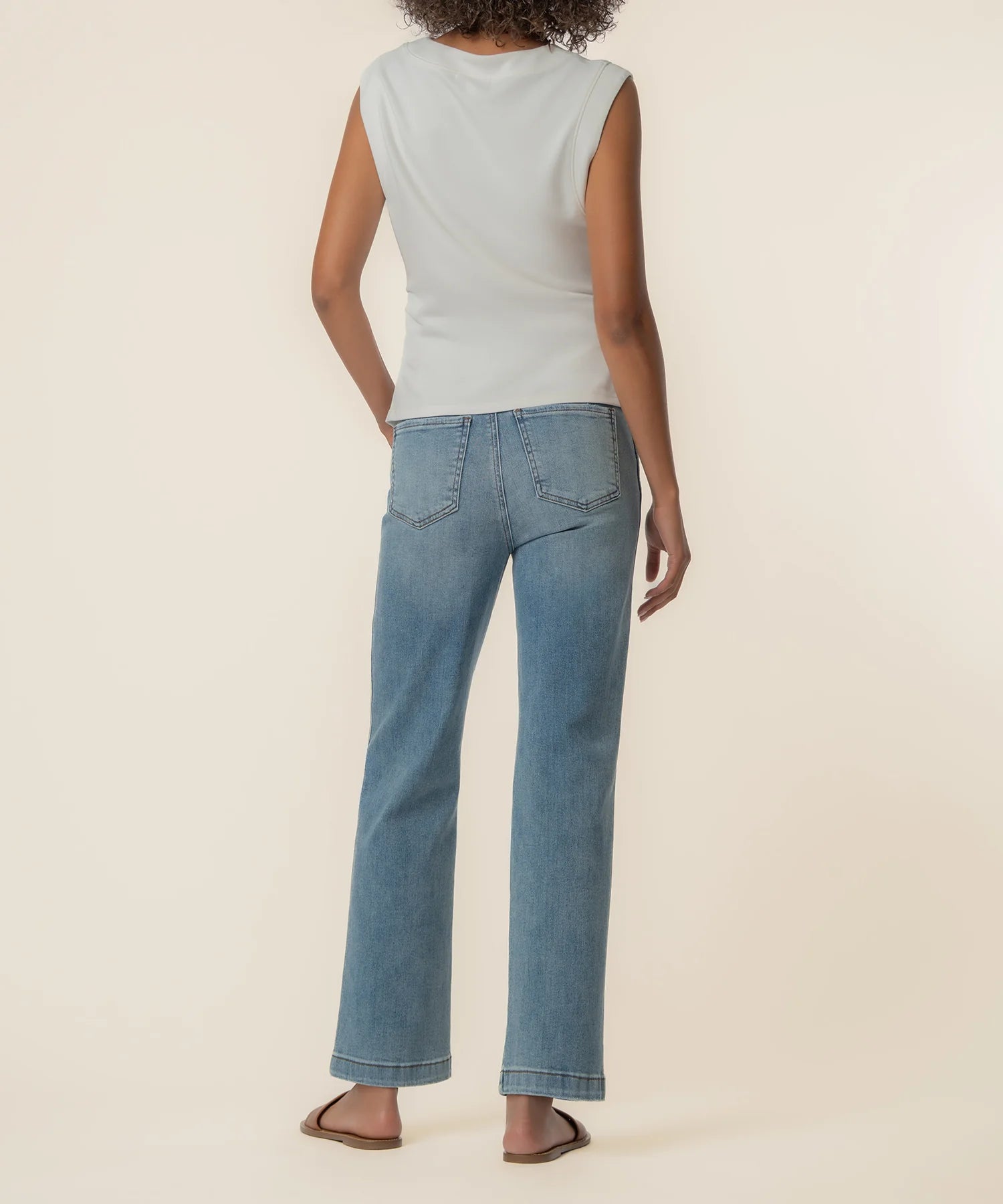 Rayna Banded Tank | KUT