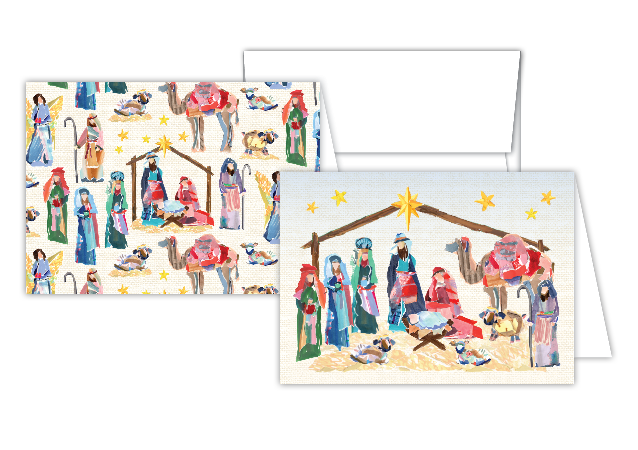 Nativity Scene Petite Note Combo